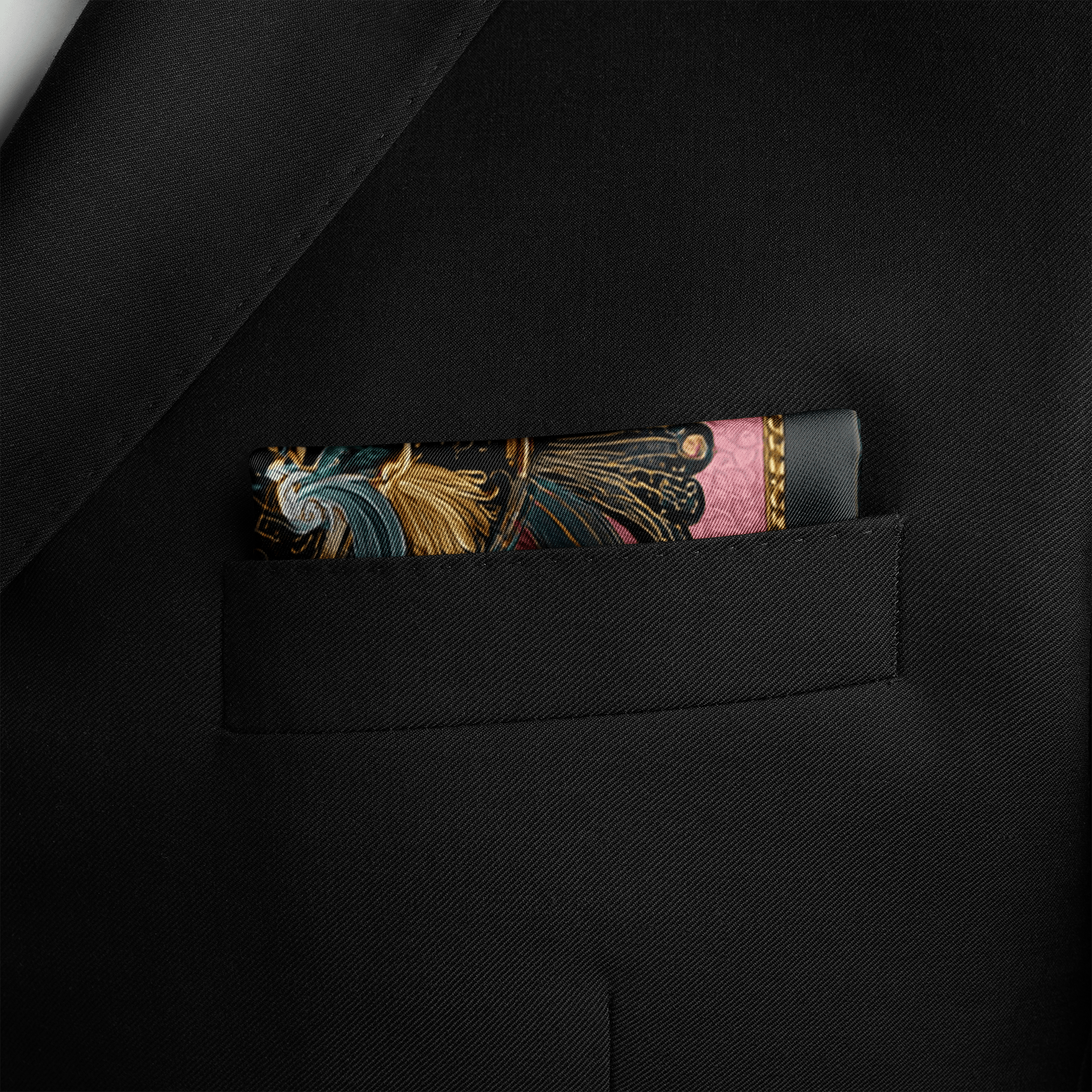 VERONA SILK POCKET SQUARE