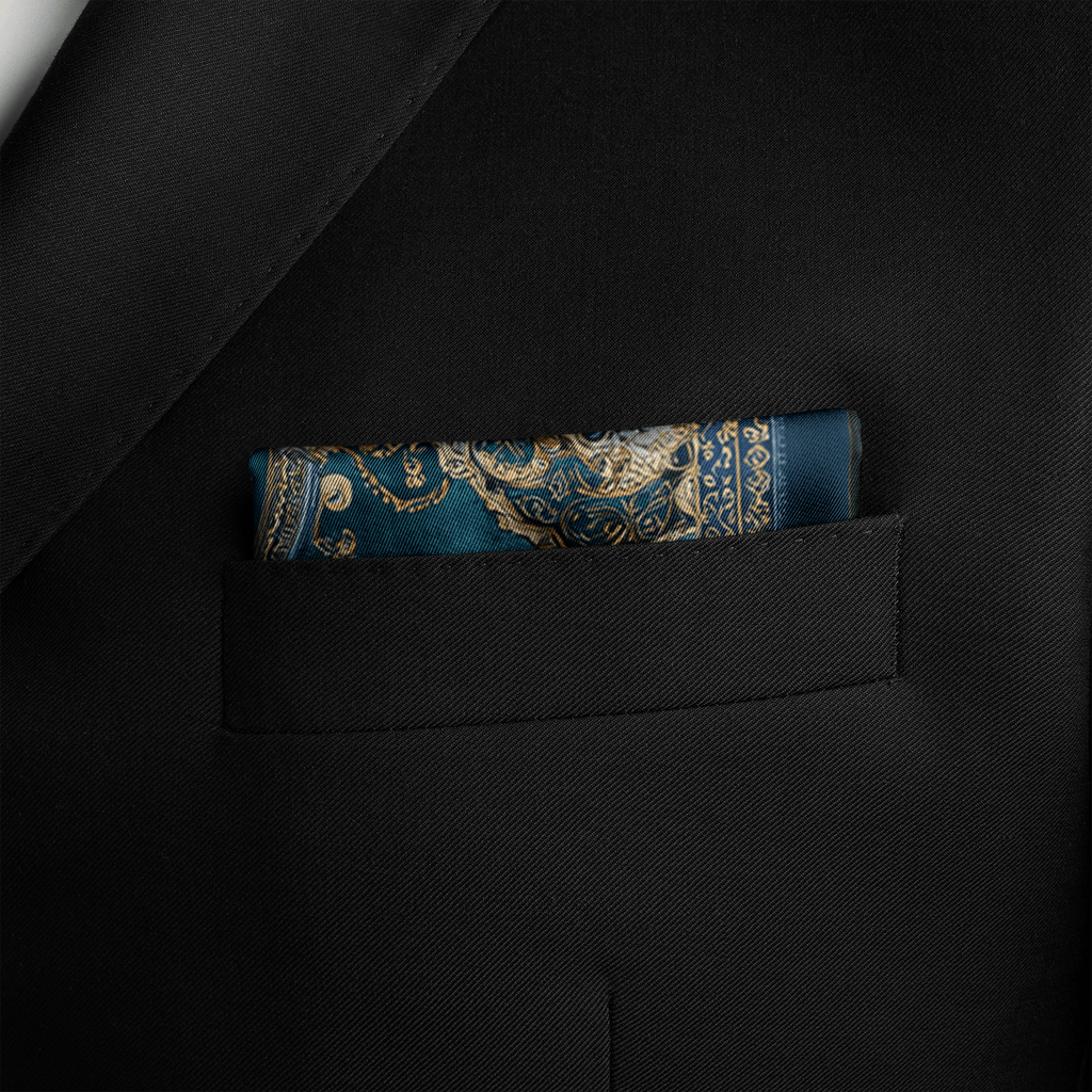 SORRENTO SILK POCKET SQUARE