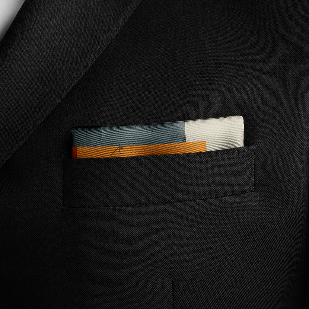 AWAKENING SILK POCKET SQUARE