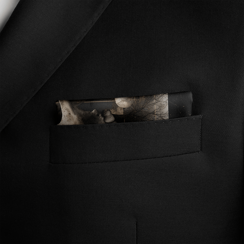 DECAY SILK POCKET SQUARE