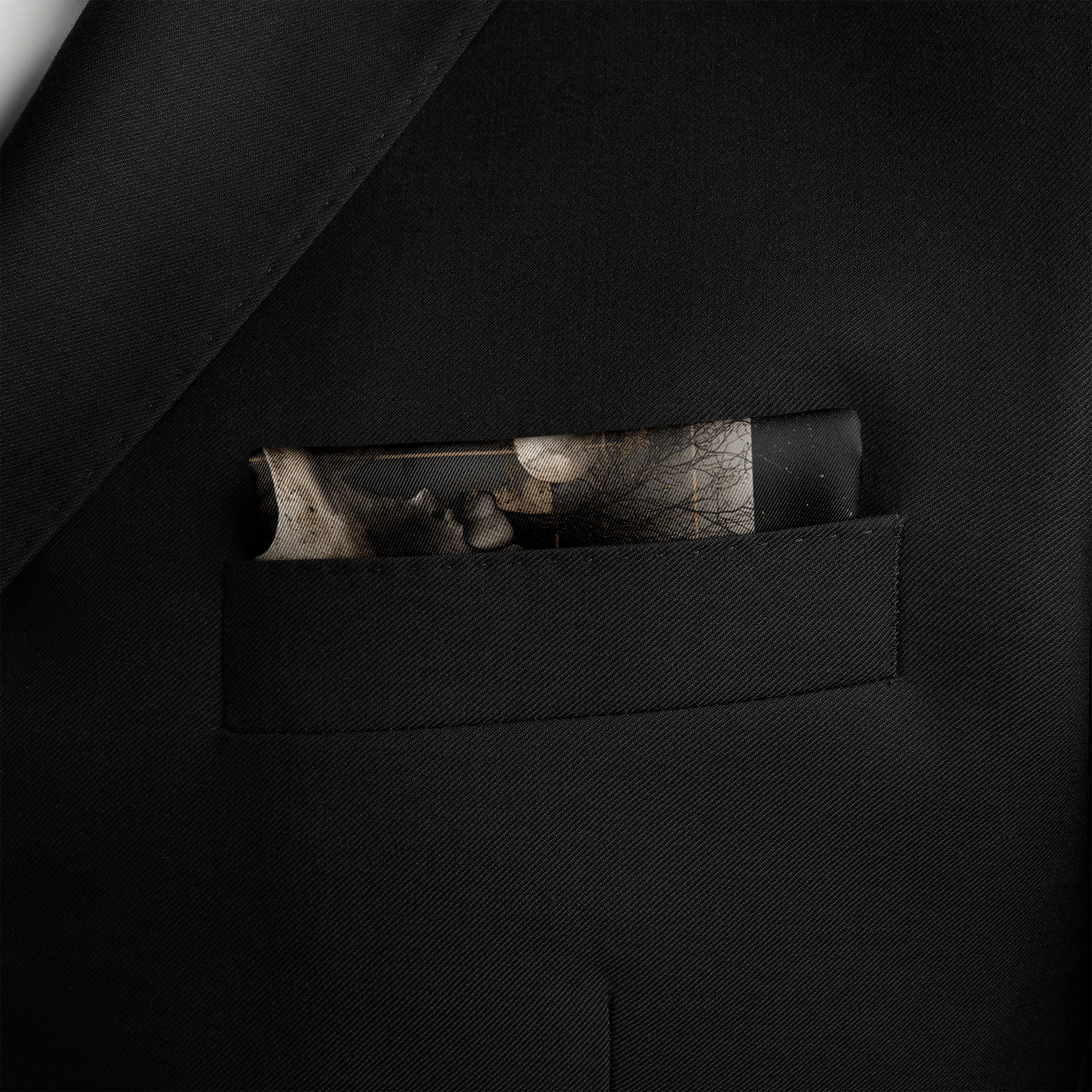 DECAY SILK POCKET SQUARE