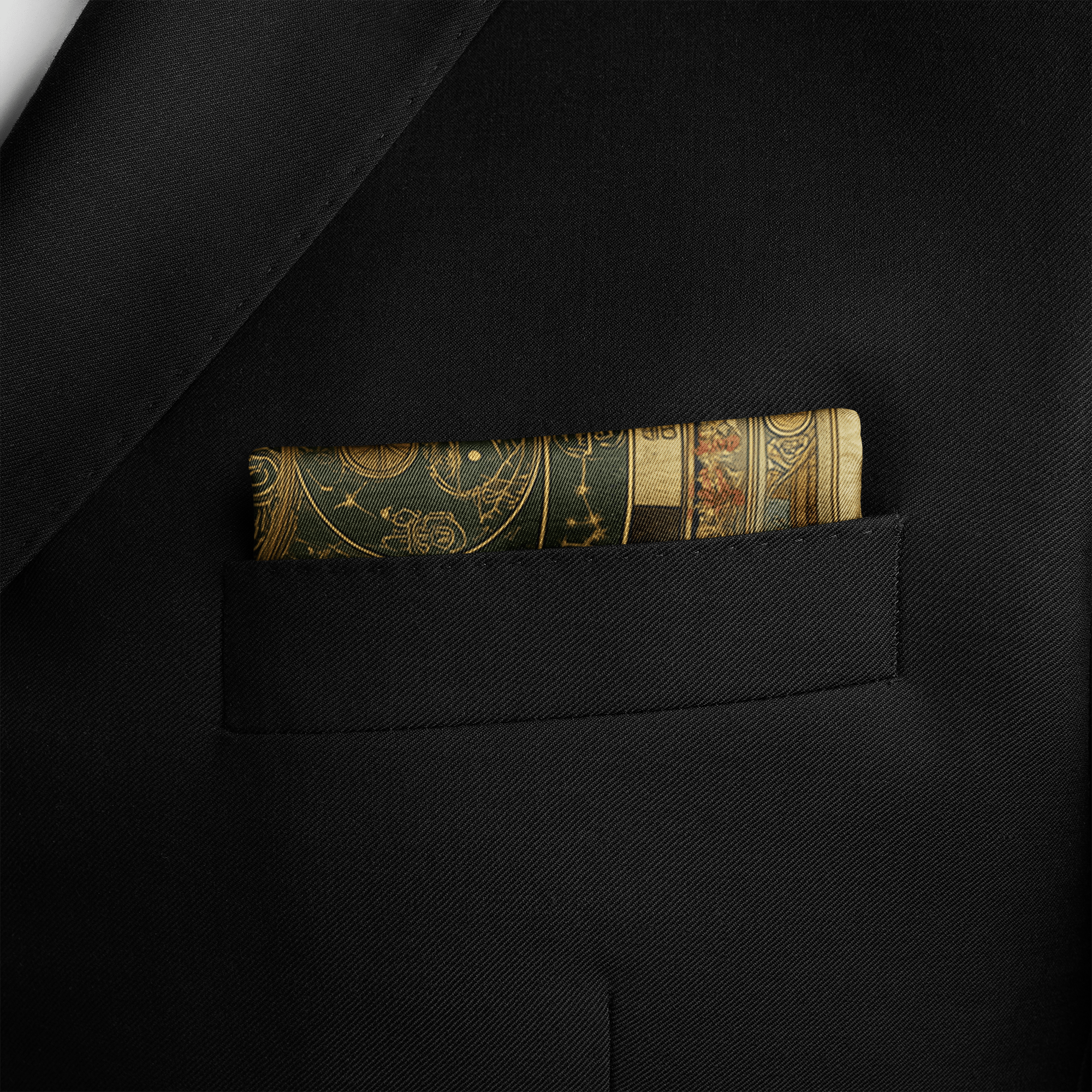 CELESTARA SILK POCKET SQUARE