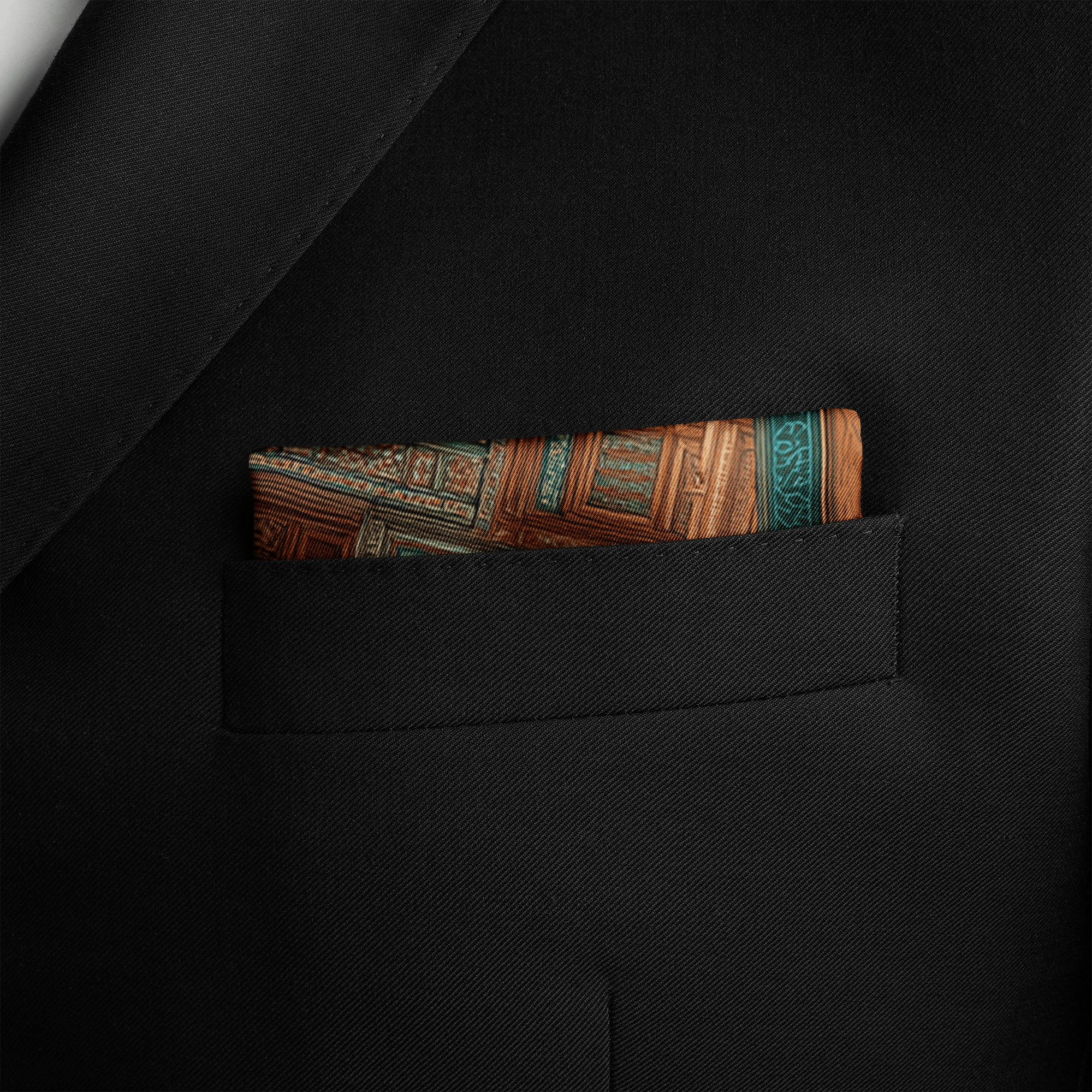 BAAB SILK POCKET SQUARE