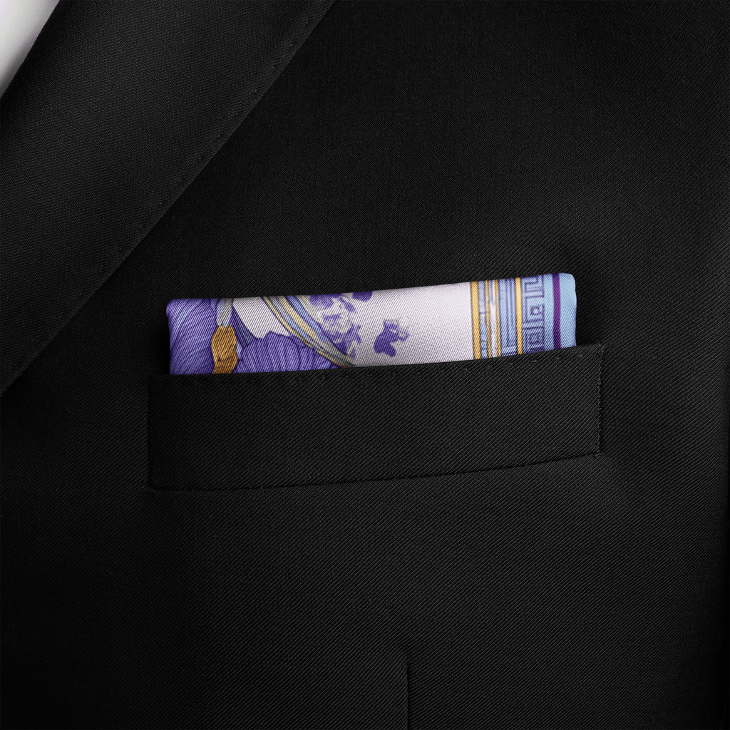 IRISHA SILK POCKET SQUARE