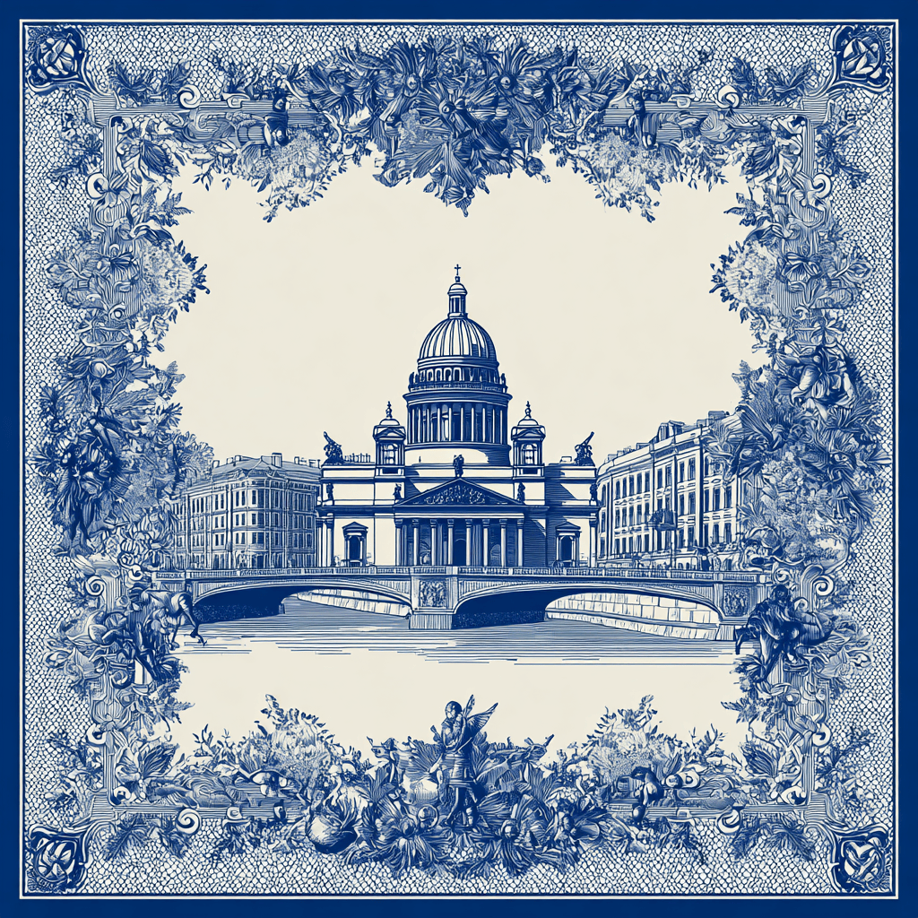 CATHEDRALE NECK SCARF
