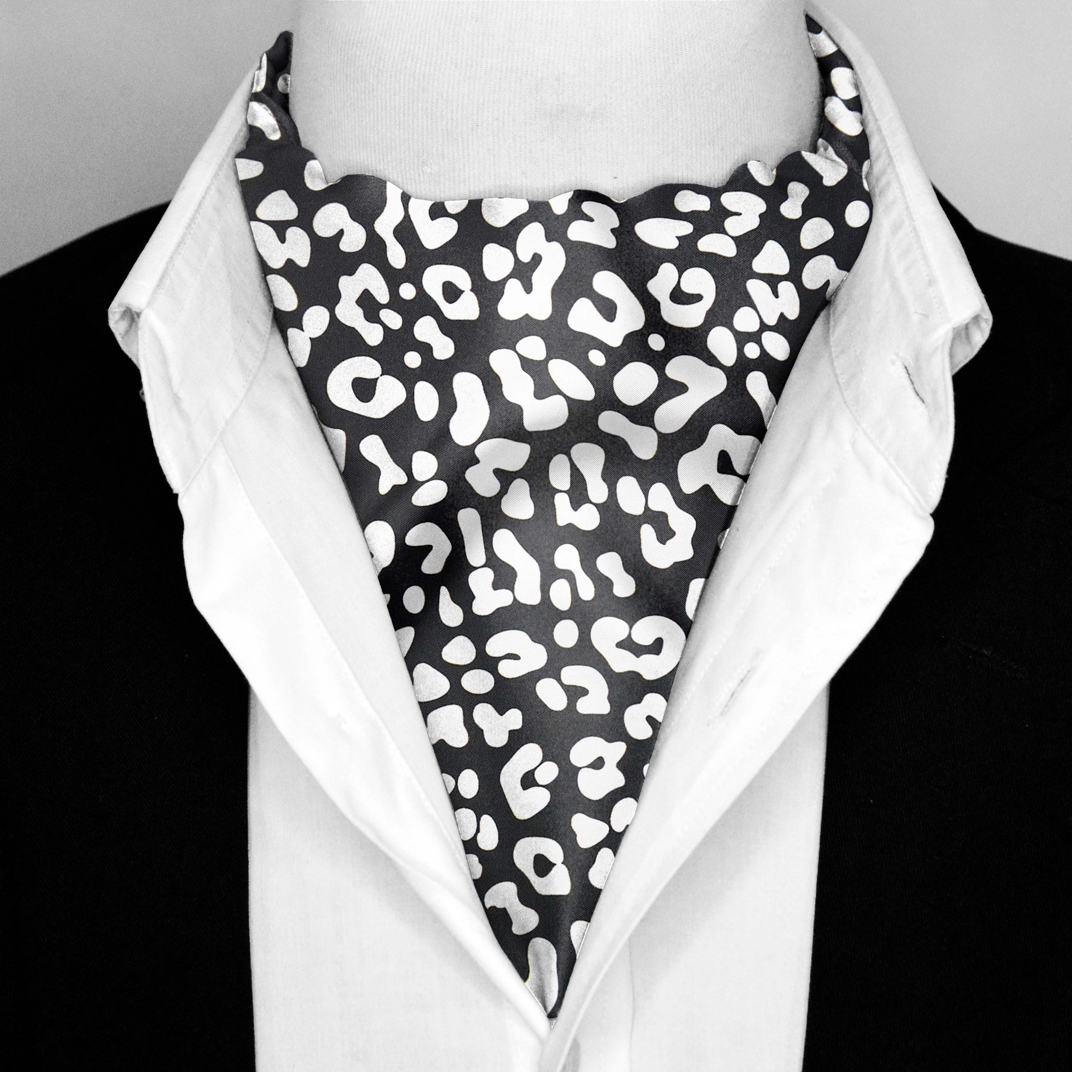 LEOPARD SILK ASCOT – PREMIUM COLLECTION