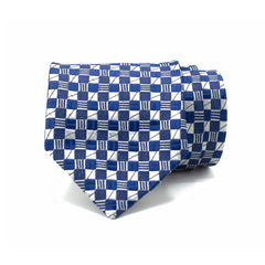 REGAL BLUE CHECKERED TIE