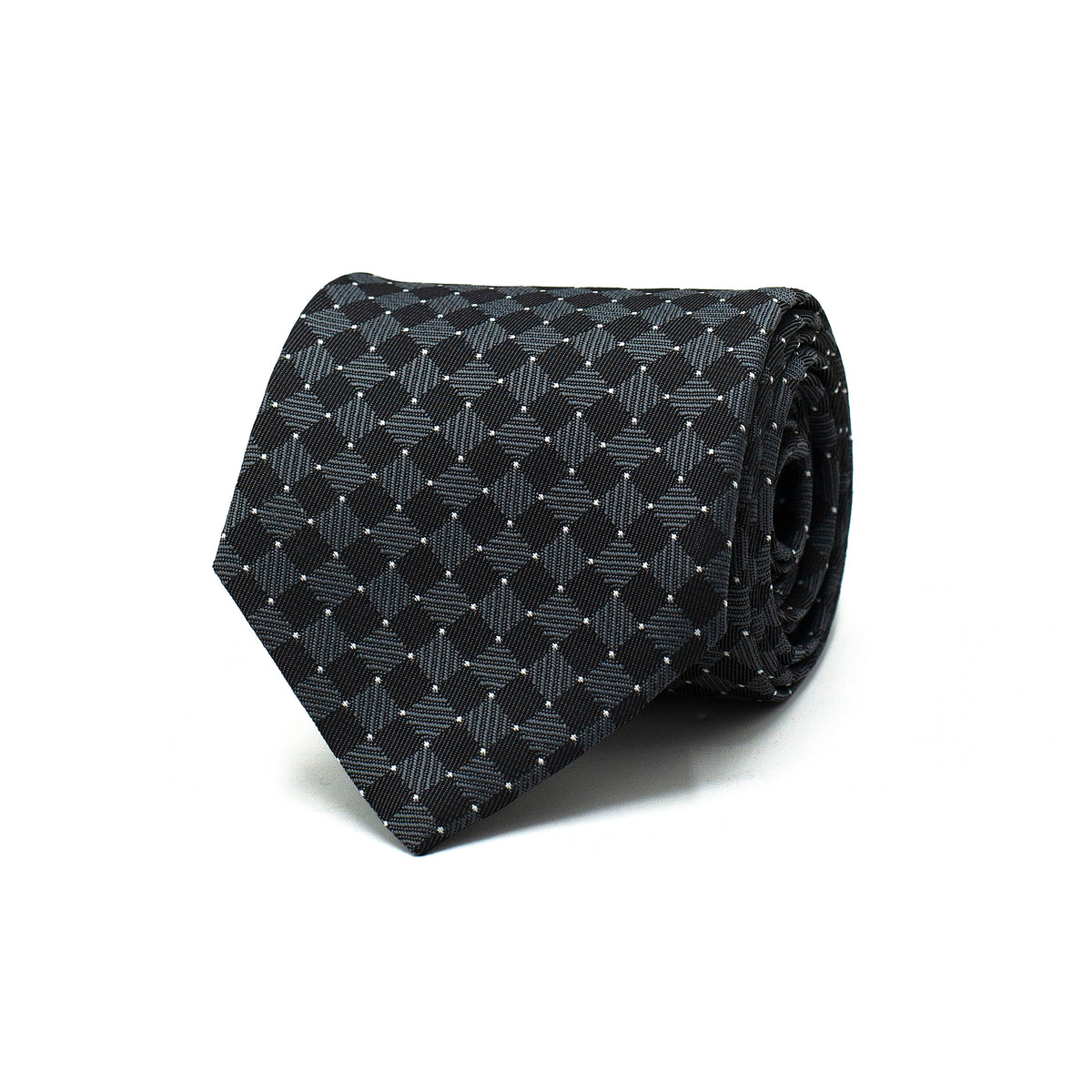 BLACK LUXE PATTERN TIE