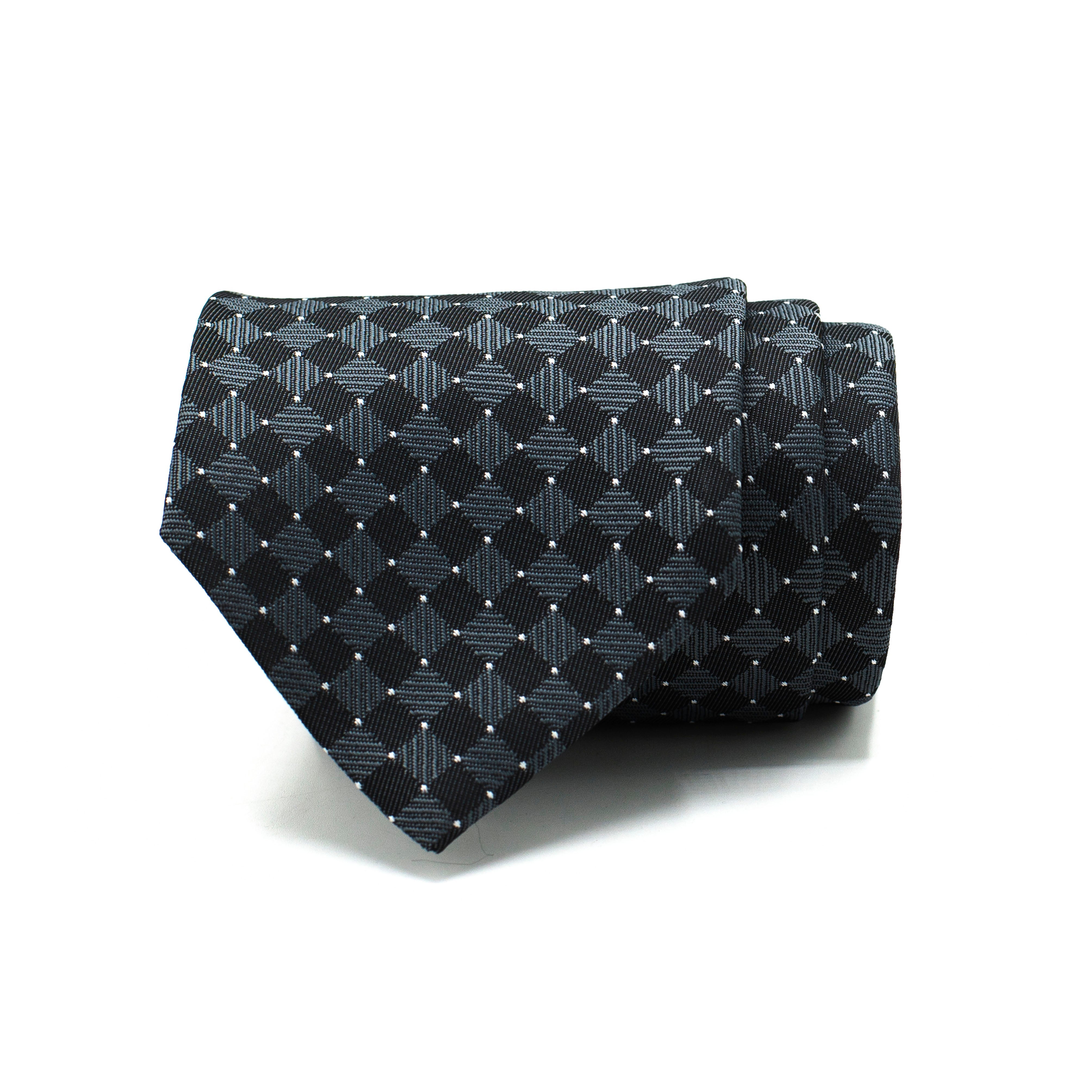 BLACK LUXE PATTERN TIE