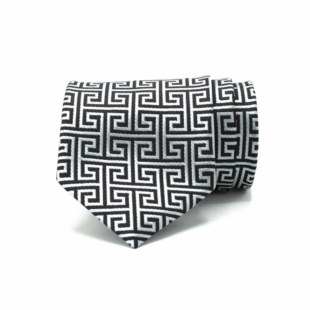 GEOMETRIC PATTERN TIE