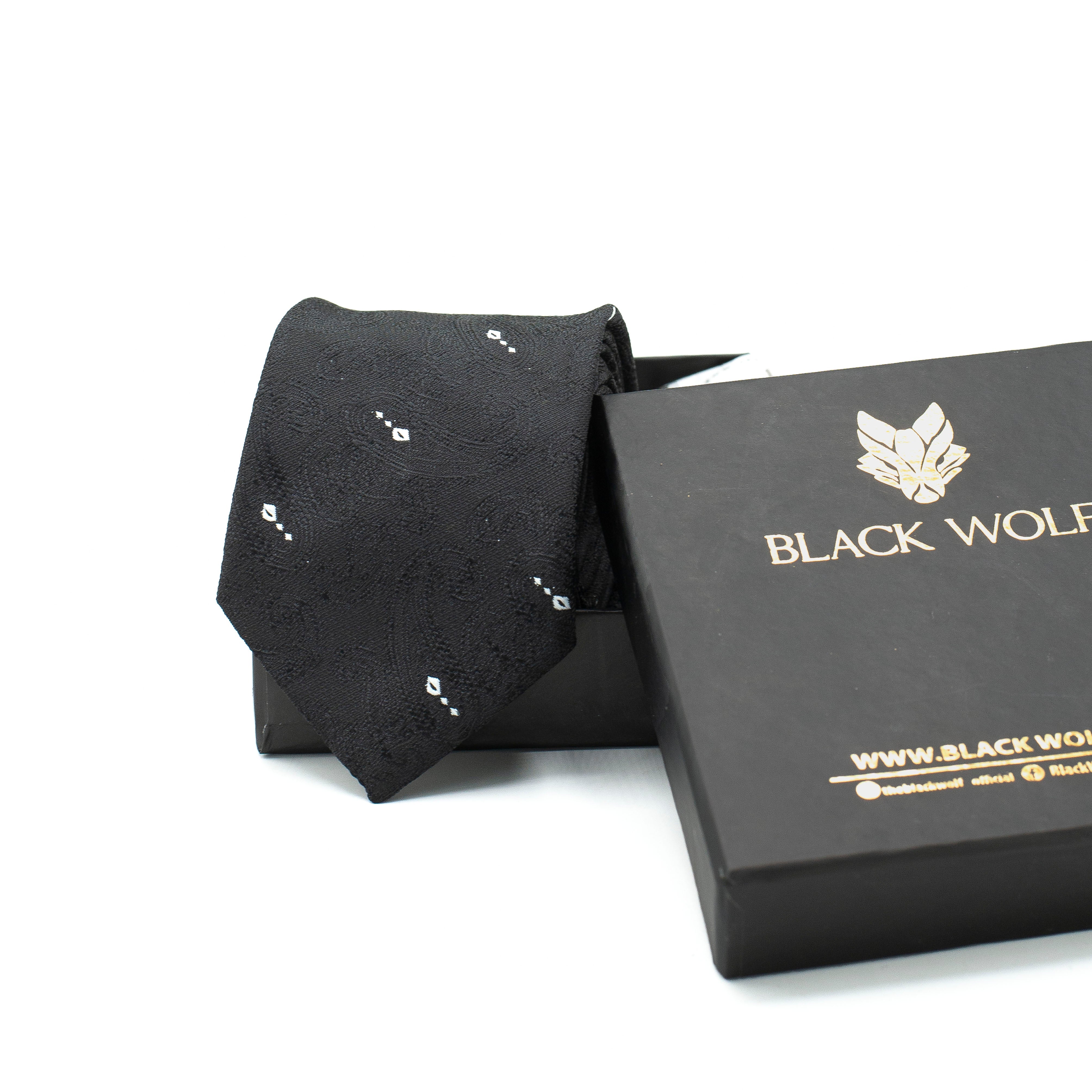 BLACK MIRAGE TIE