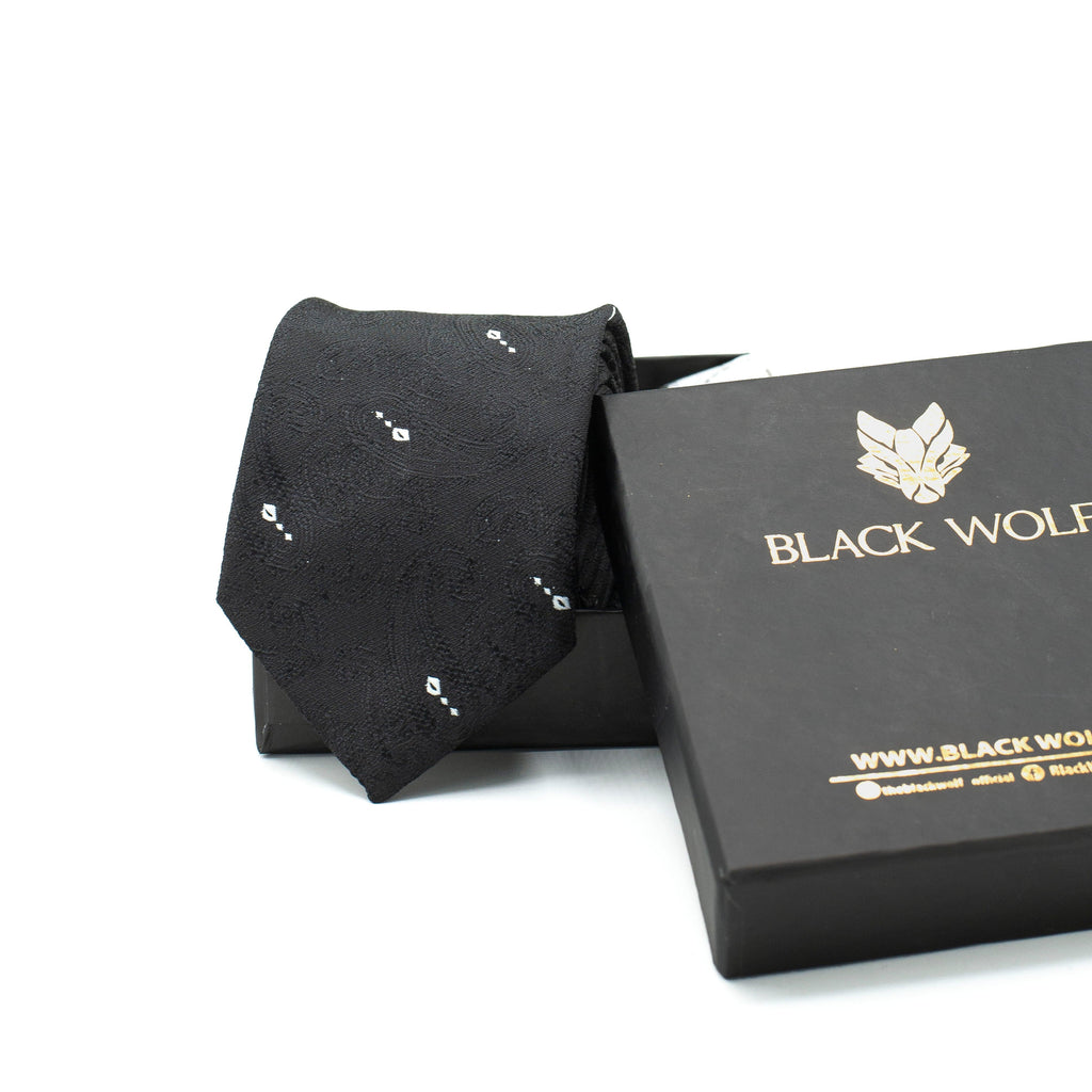 BLACK MIRAGE TIE