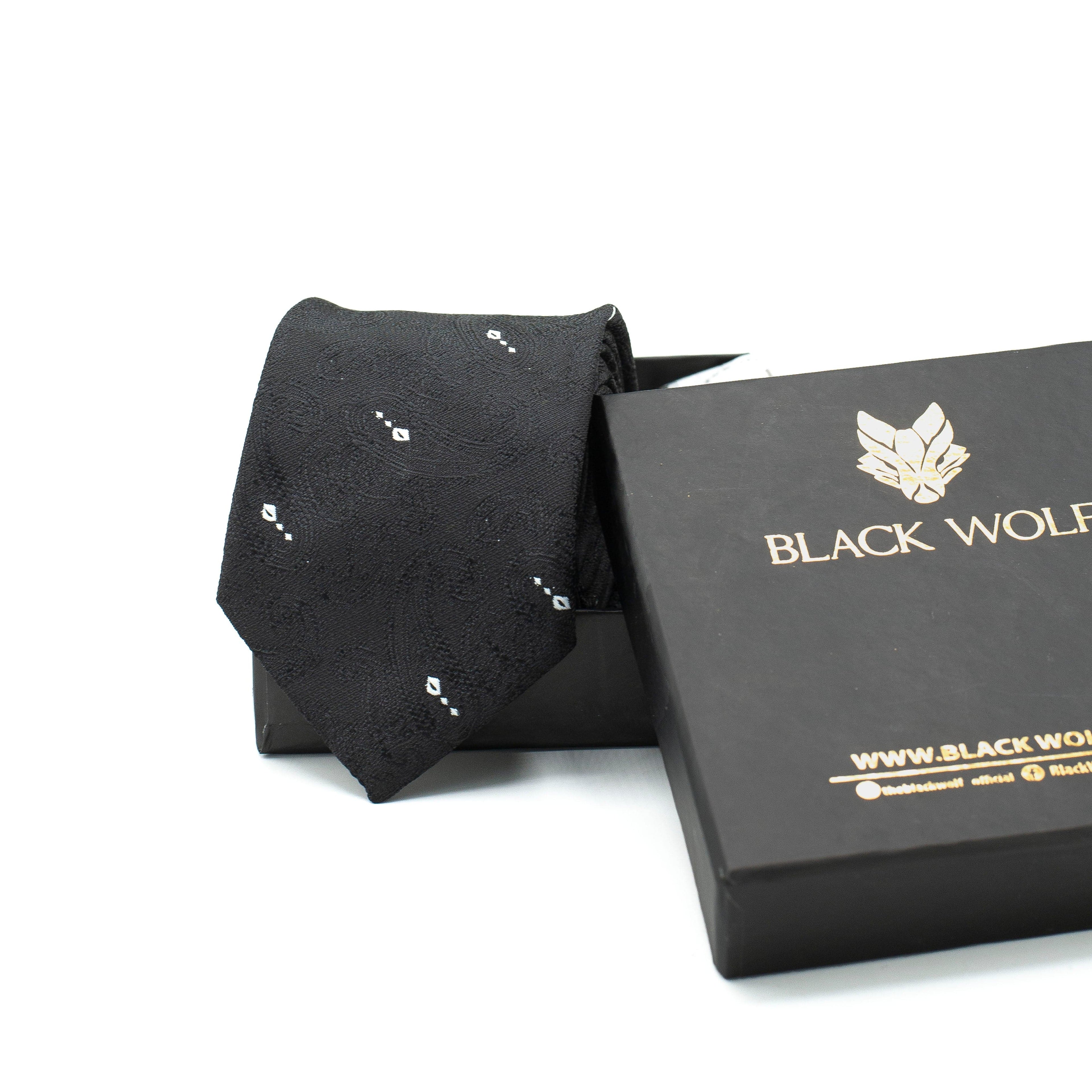 BLACK MIRAGE TIE