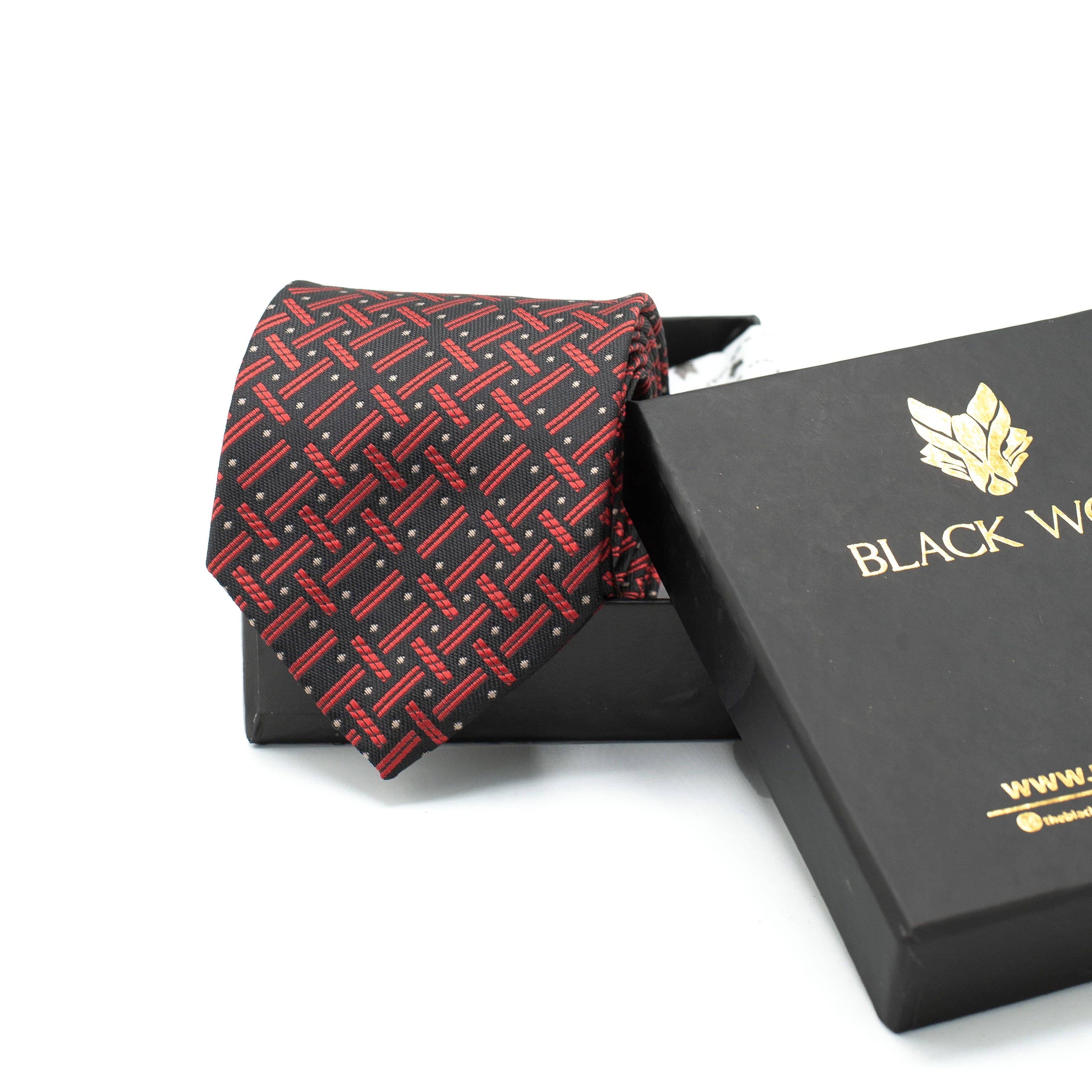 RED MATRIX TIE