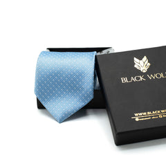 AZURE DOTS TIE