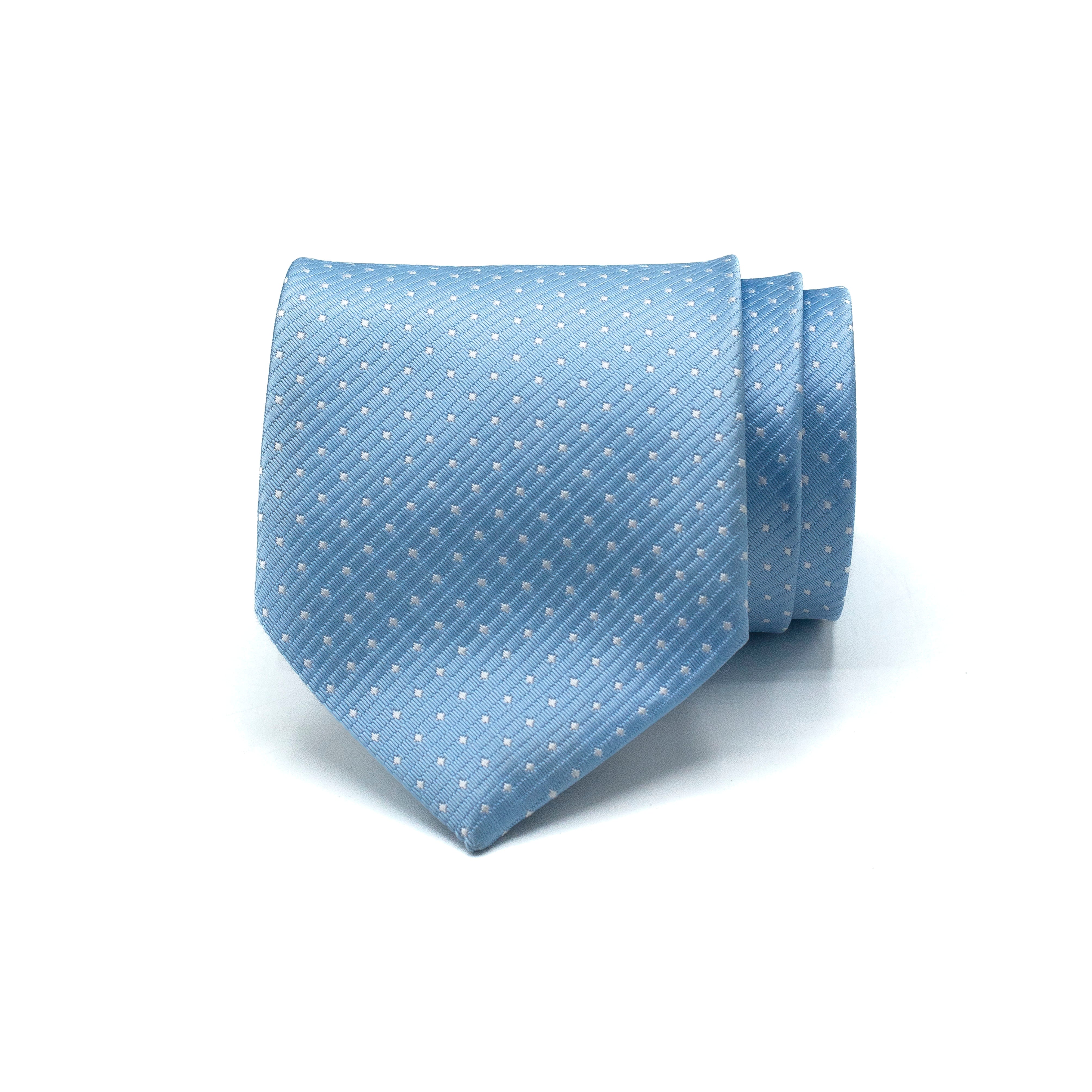 AZURE DOTS TIE