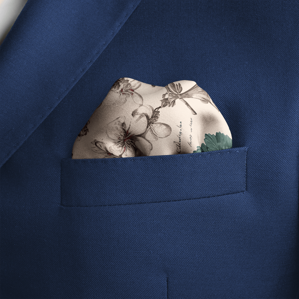 BOTANIKA SILK POCKET SQUARE