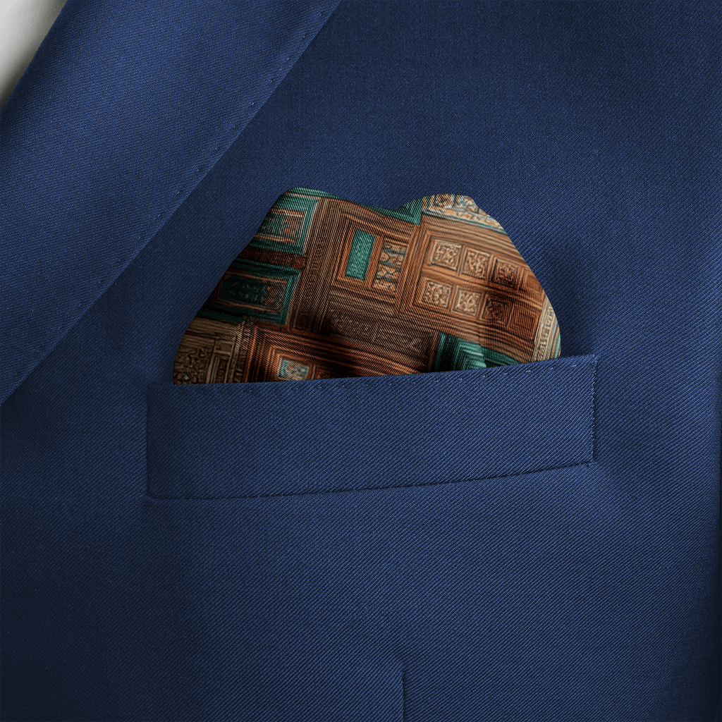 BAAB SILK POCKET SQUARE