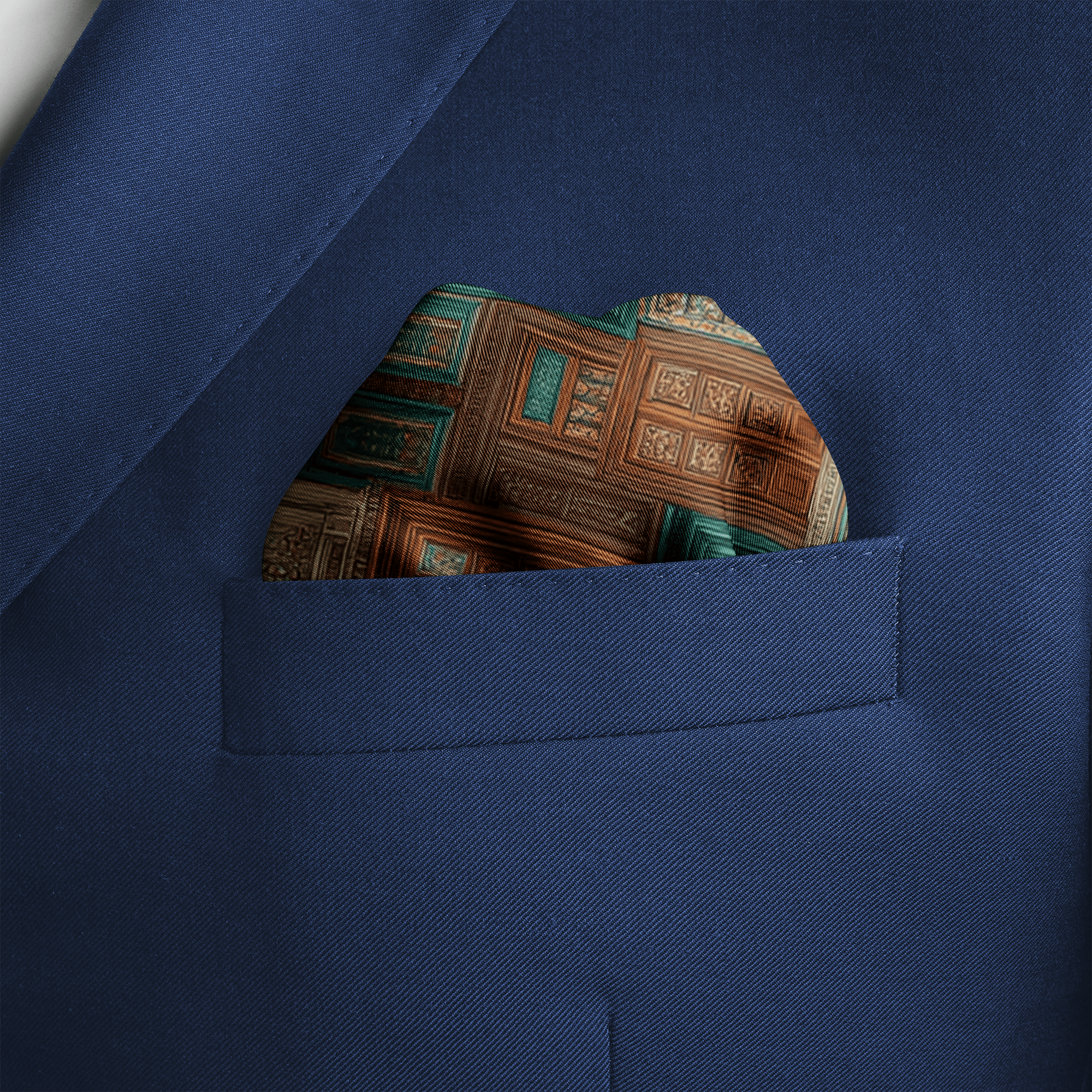 BAAB SILK POCKET SQUARE