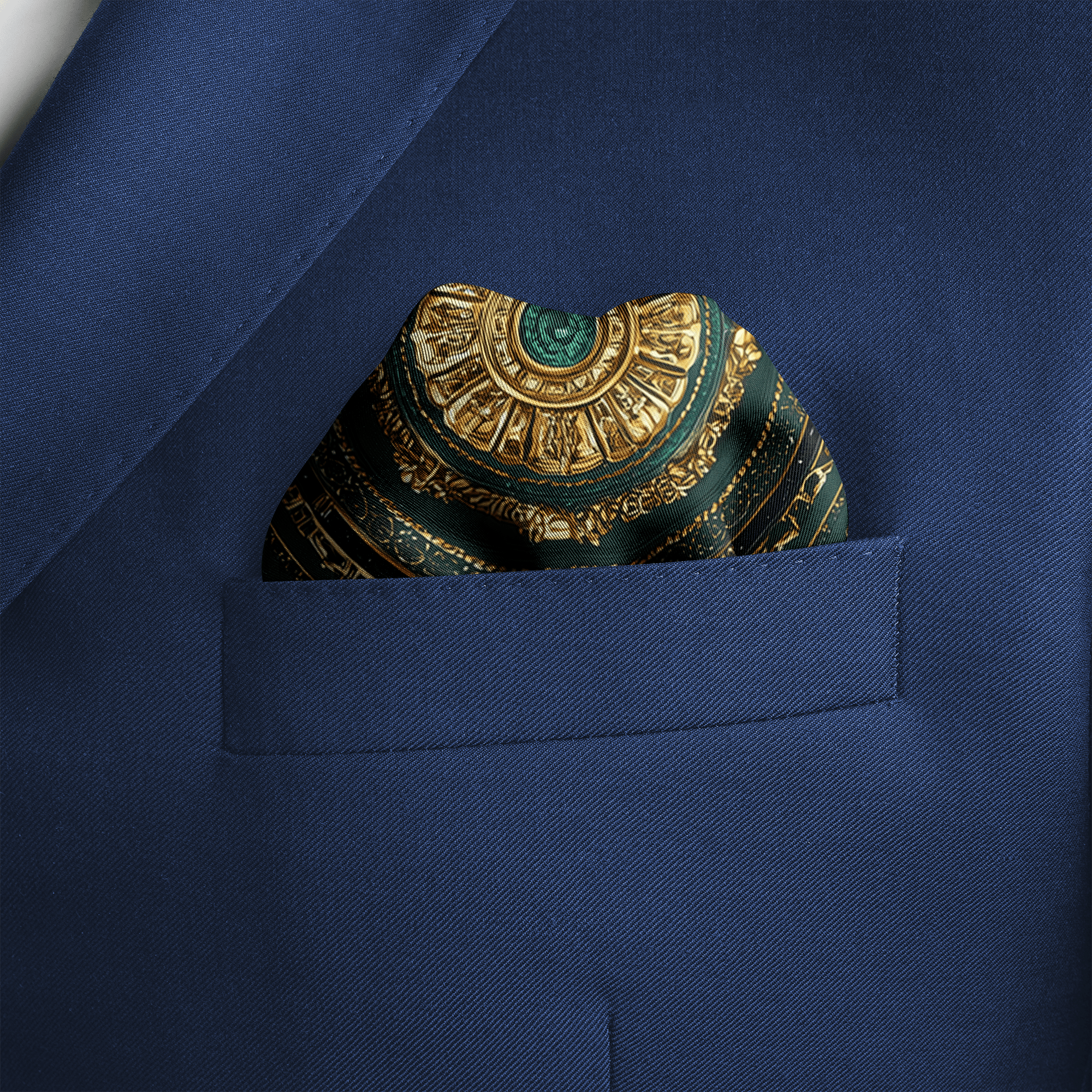REGALIA SILK POCKET SQUARE
