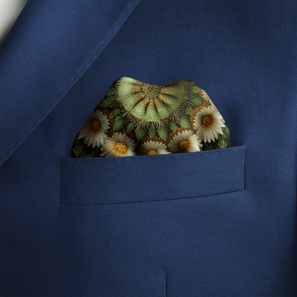 SOLARA SILK POCKET SQUARE