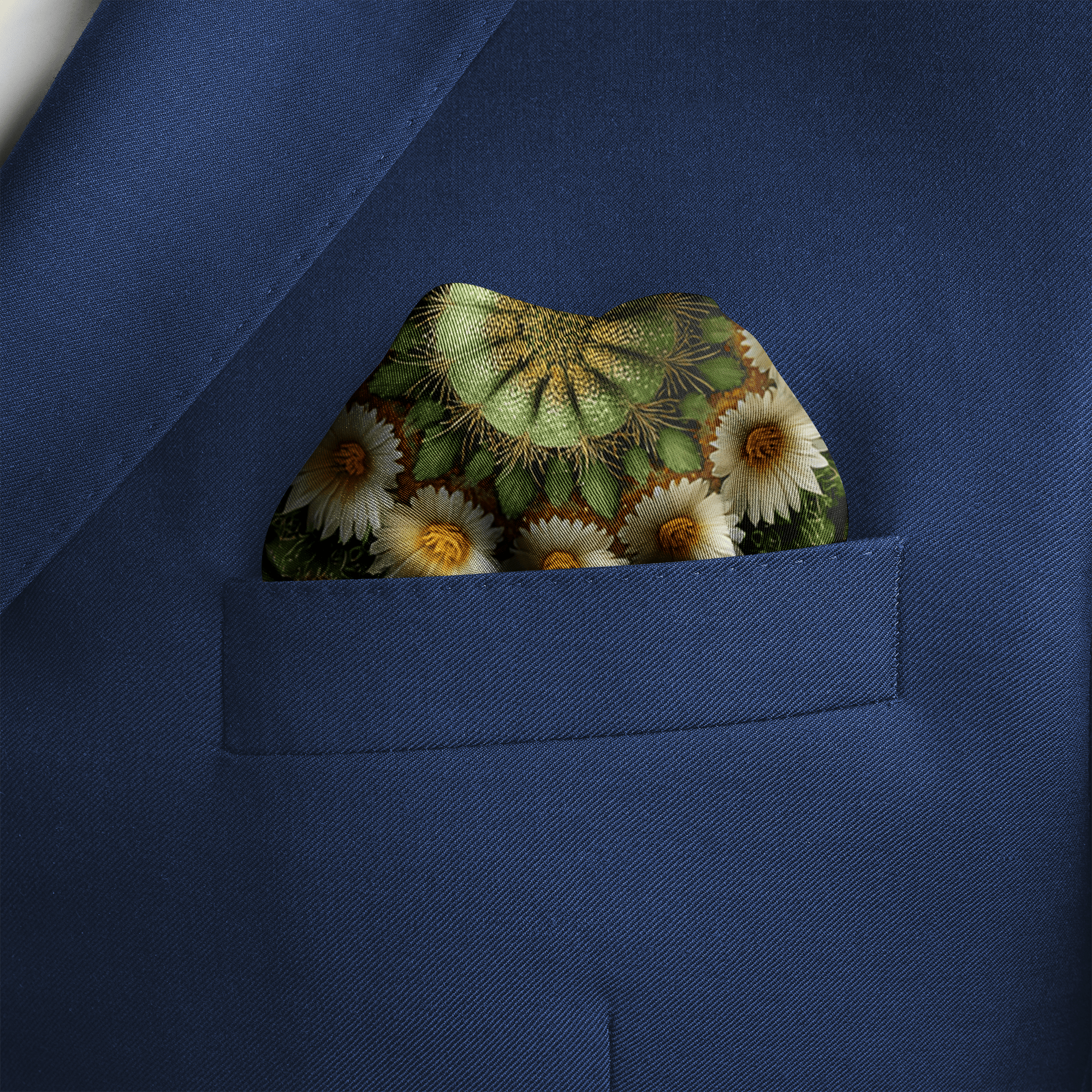 SOLARA SILK POCKET SQUARE