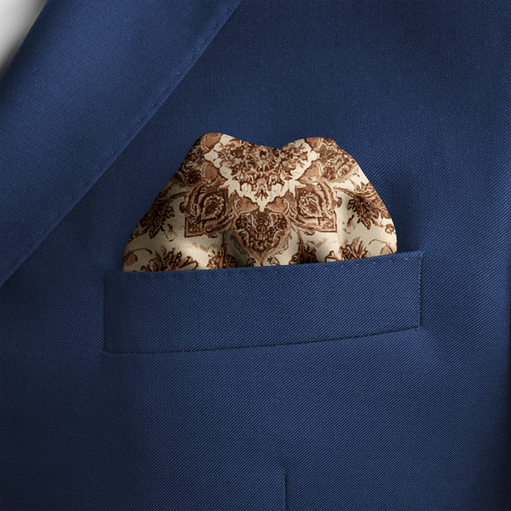 SIENNA SILK POCKET SQUARE