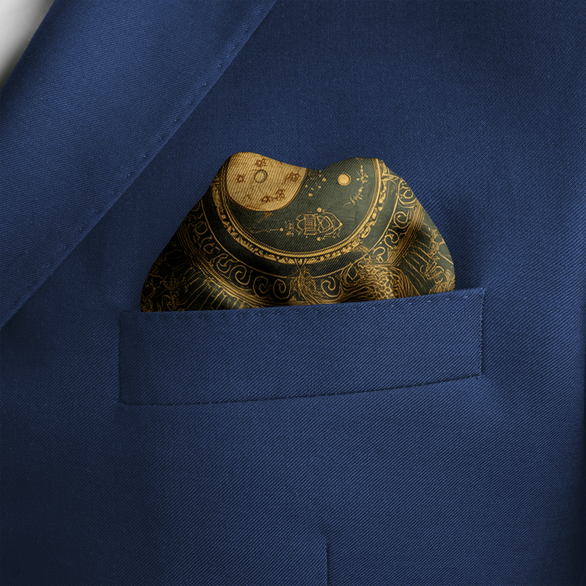 CELESTARA SILK POCKET SQUARE