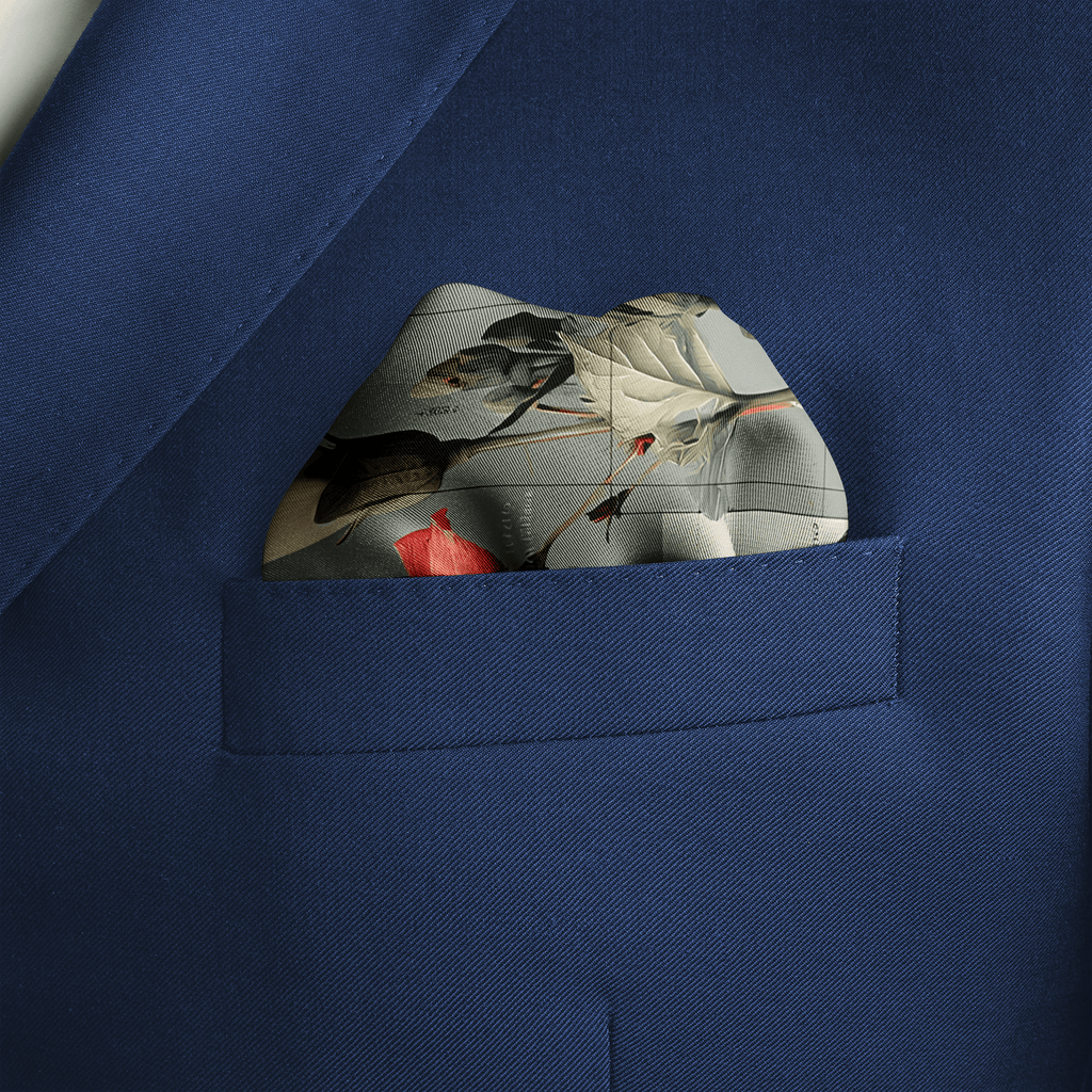 BOTANICA SILK POCKET SQUARE  Pattern