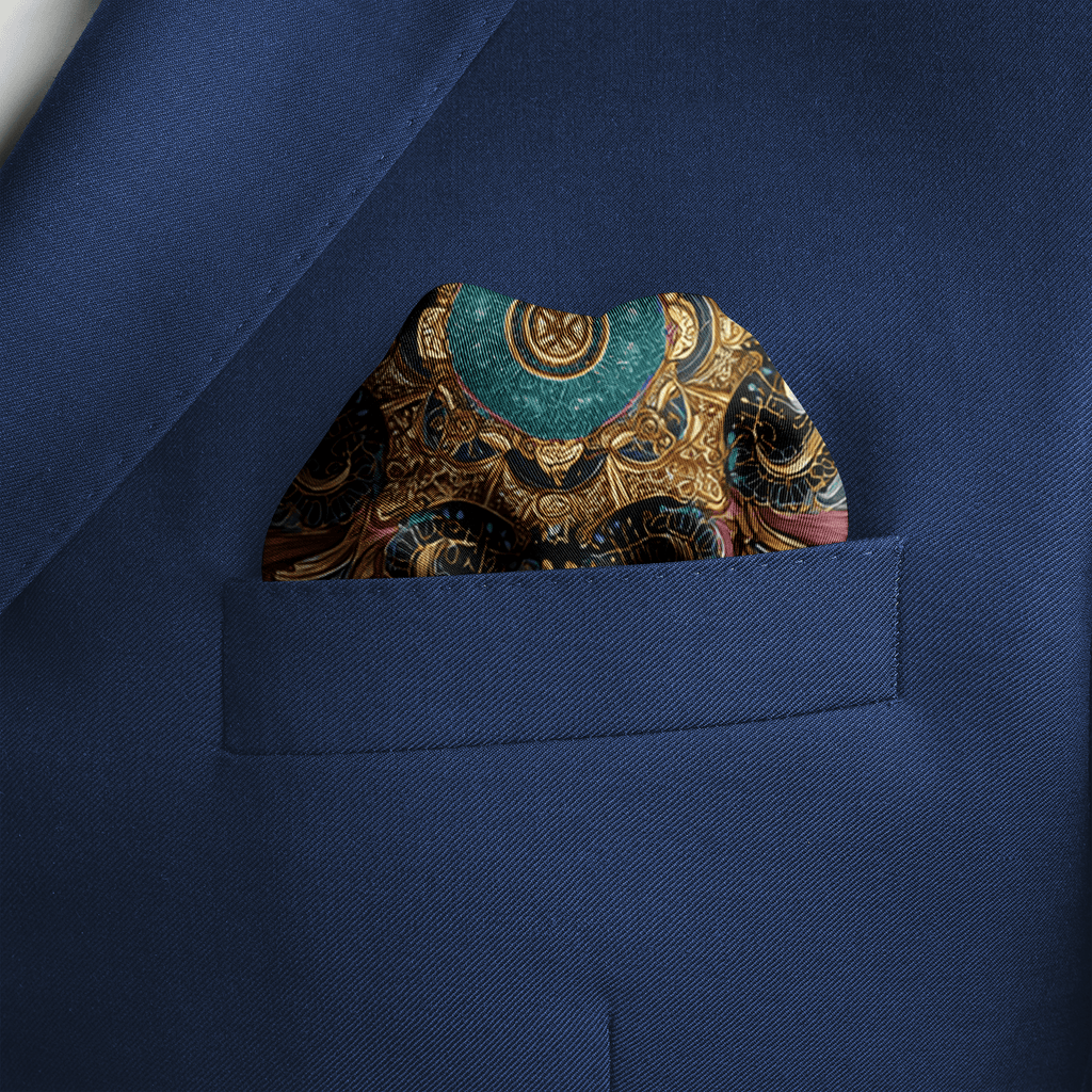 VERONA SILK POCKET SQUARE