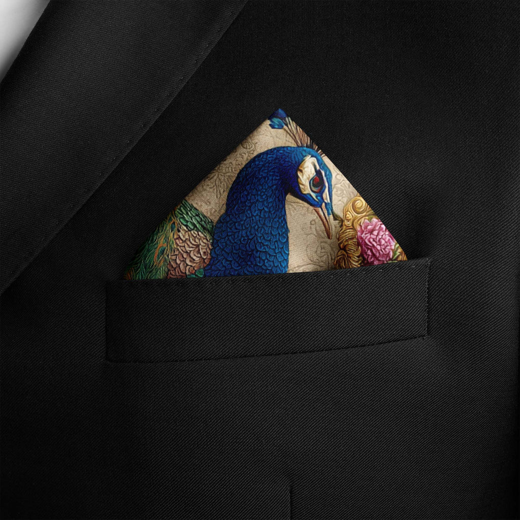 ROYAL PLUME SILK POCKET SQUARE
