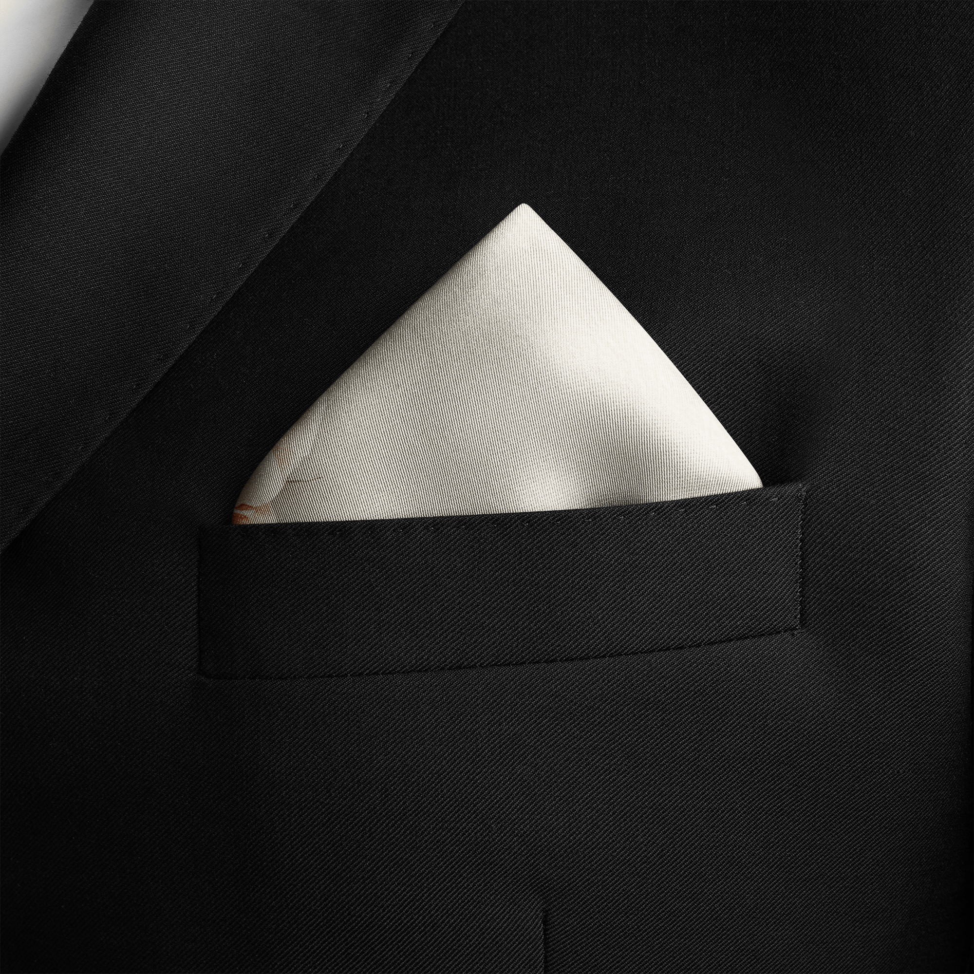 ROSELURE SILK POCKET SQUARE