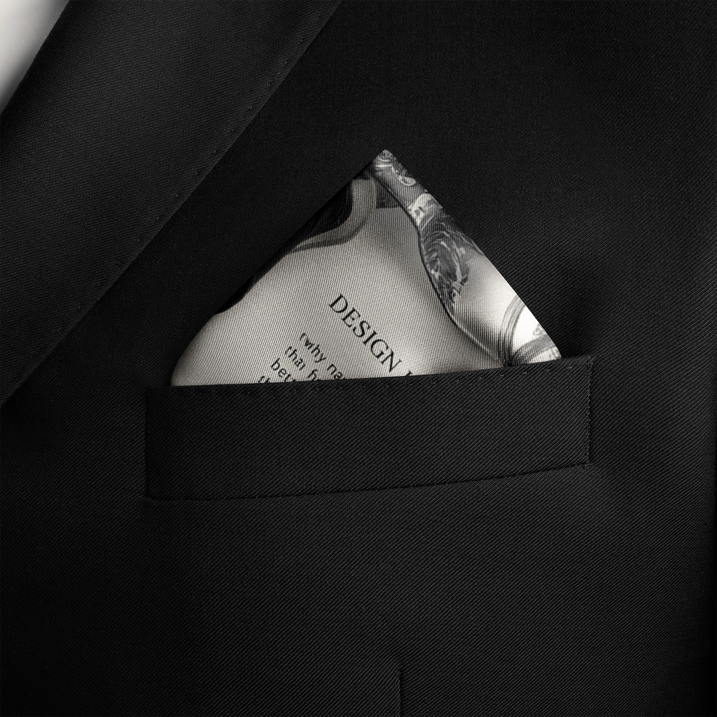 VELVOURA SILK POCKET SQUARE
