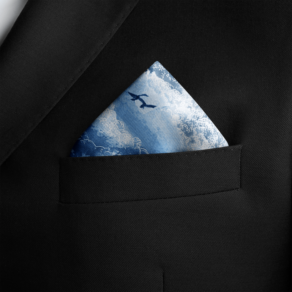 MISTHAVEN SILK POCKET SQUARE