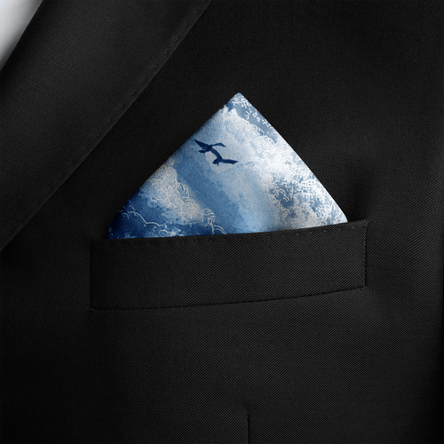 MISTHAVEN SILK POCKET SQUARE