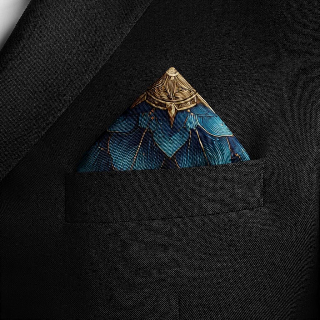 THE ASTRAL BLOOM SILK POCKET SQUARE