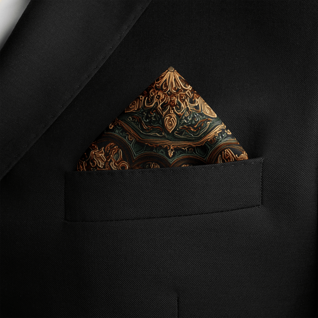 AURELIA SILK POCKET SQUARE