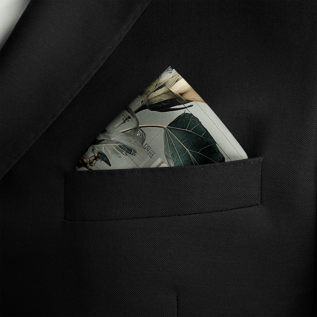 BOTANICA SILK POCKET SQUARE  Pattern