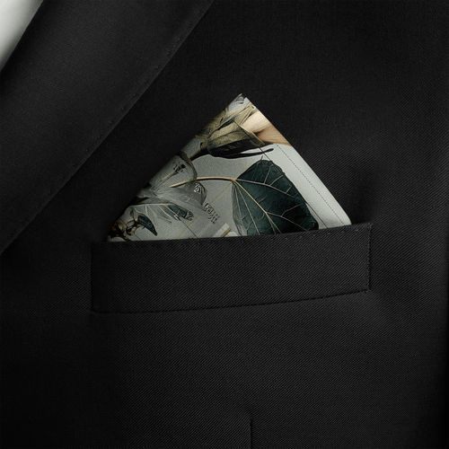 BOTANICA SILK POCKET SQUARE  Pattern