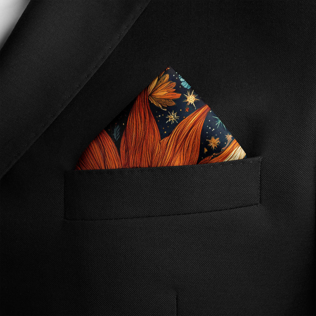 UNION OF LIGHT SILK POCKET SQUARE