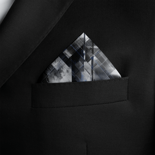 FRACTIX SILK POCKET SQUARE