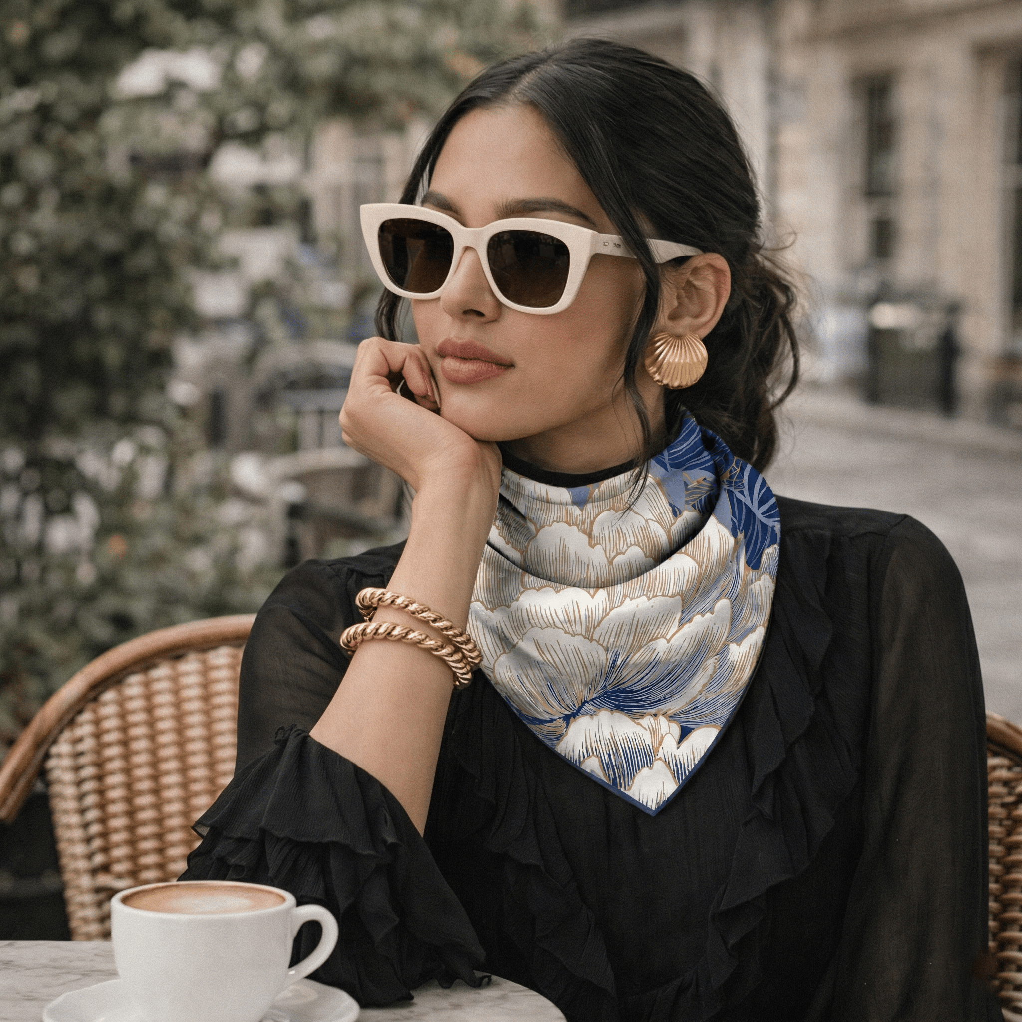 ELISKA LOMOVA SILK BANDANA