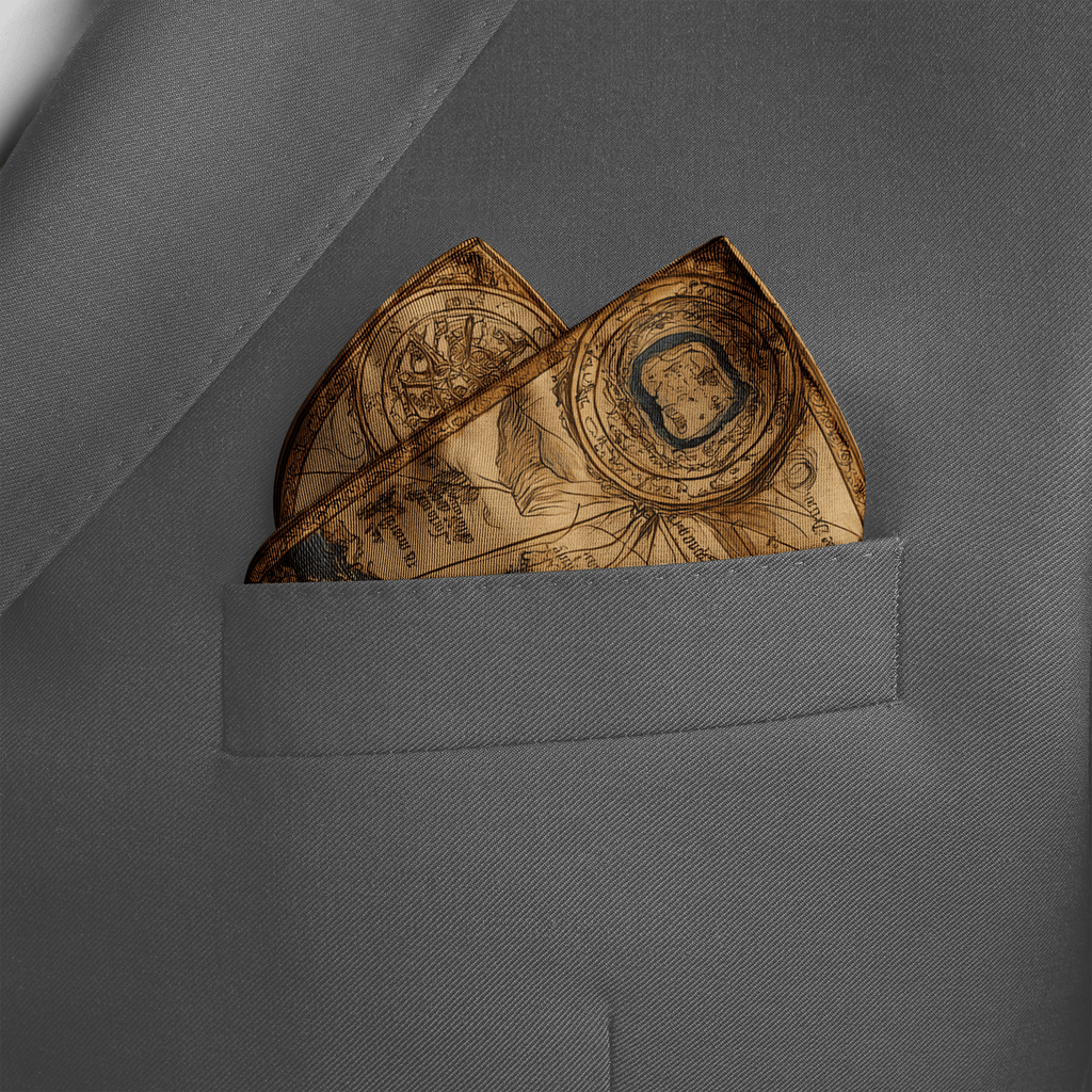 VOYAGE SILK POCKET SQUARE