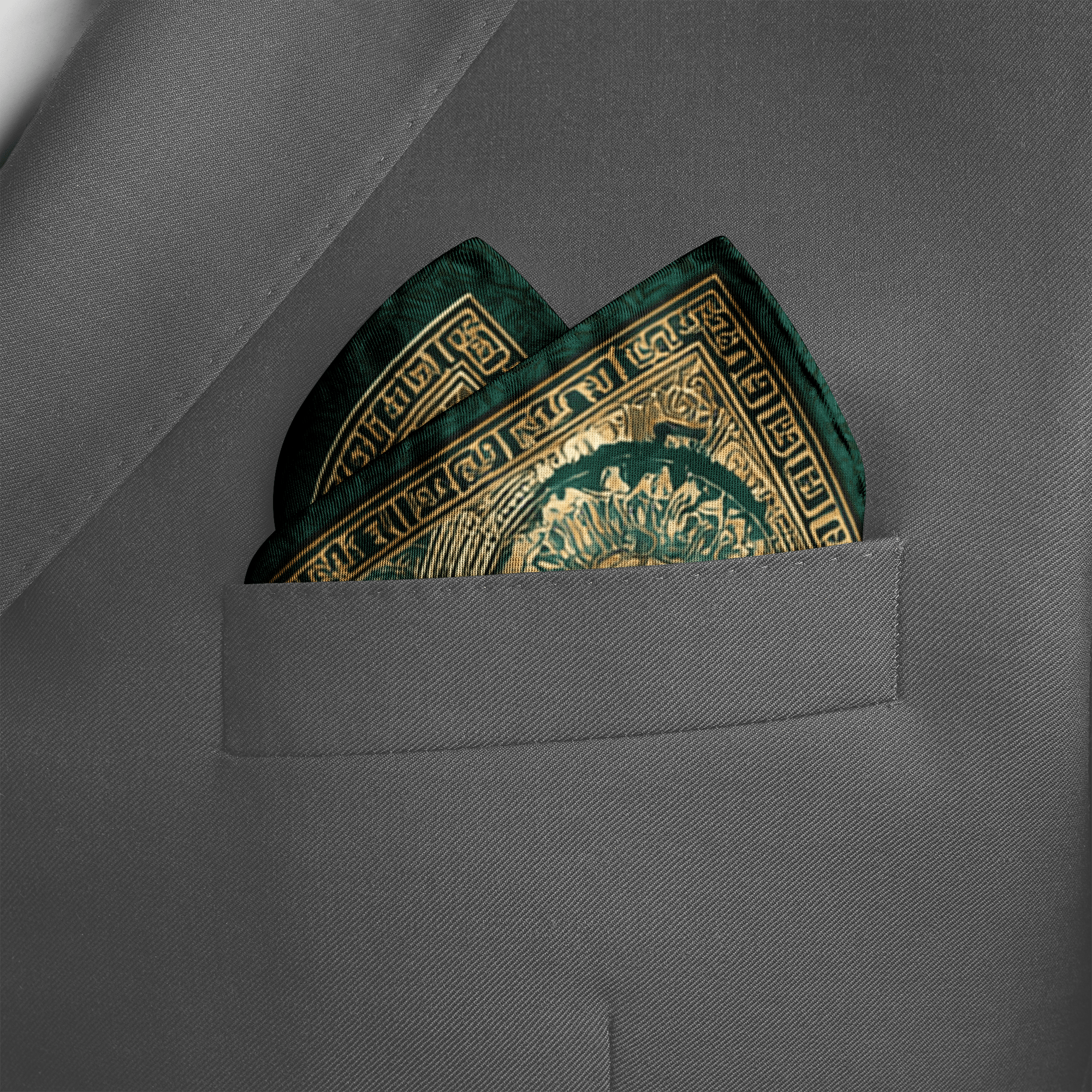 EMPIRE SILK POCKET SQUARE