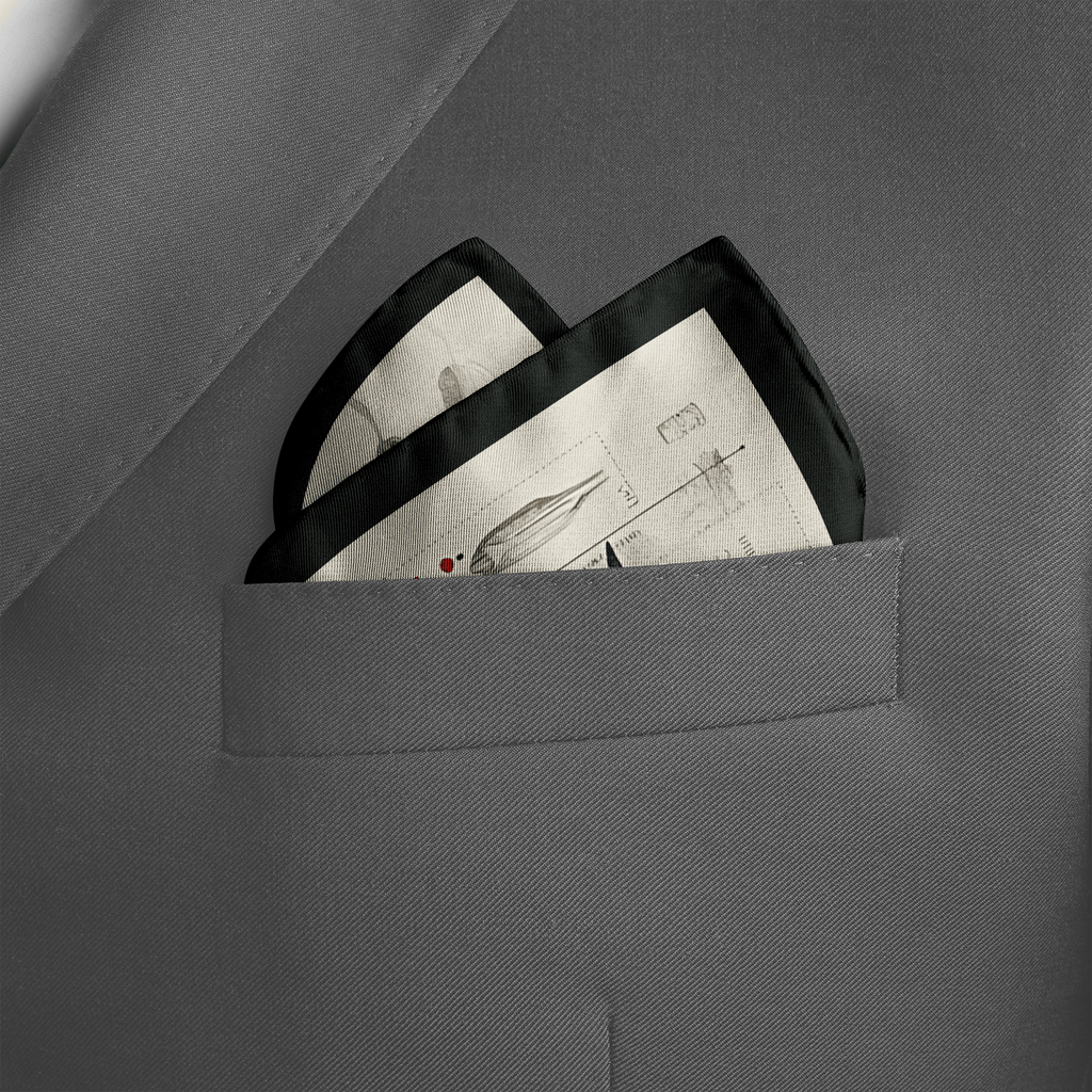 BOTANICA SILK POCKET SQUARE  Pattern