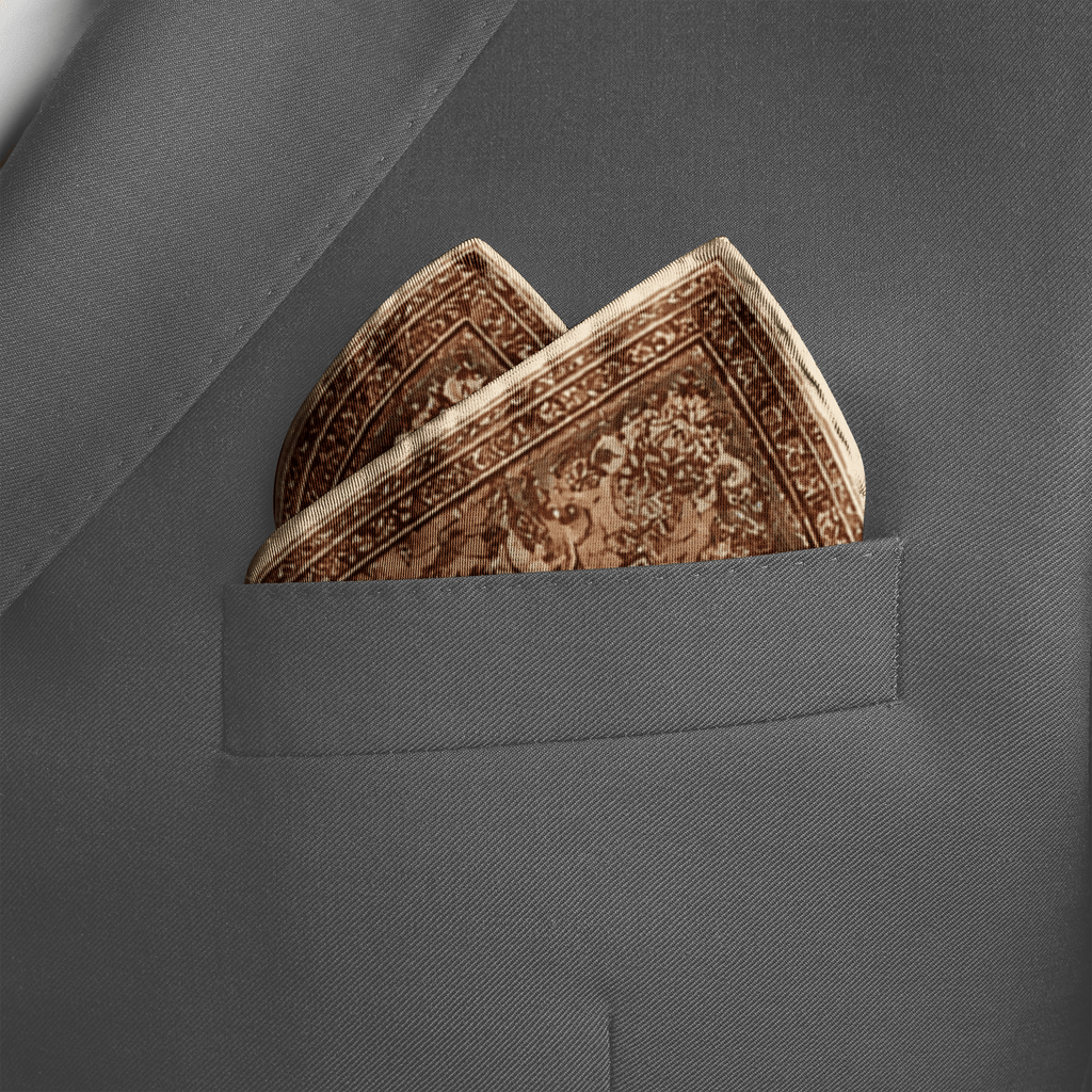 SIENNA SILK POCKET SQUARE