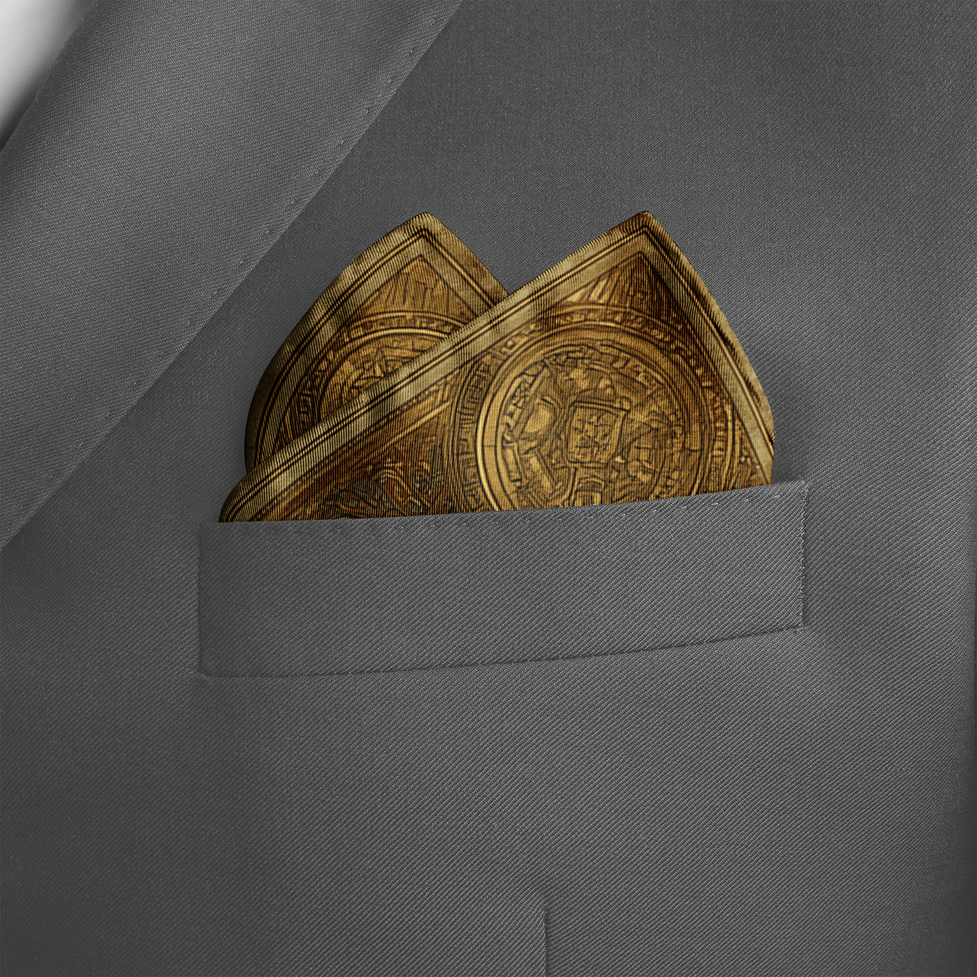 CELESTARA SILK POCKET SQUARE