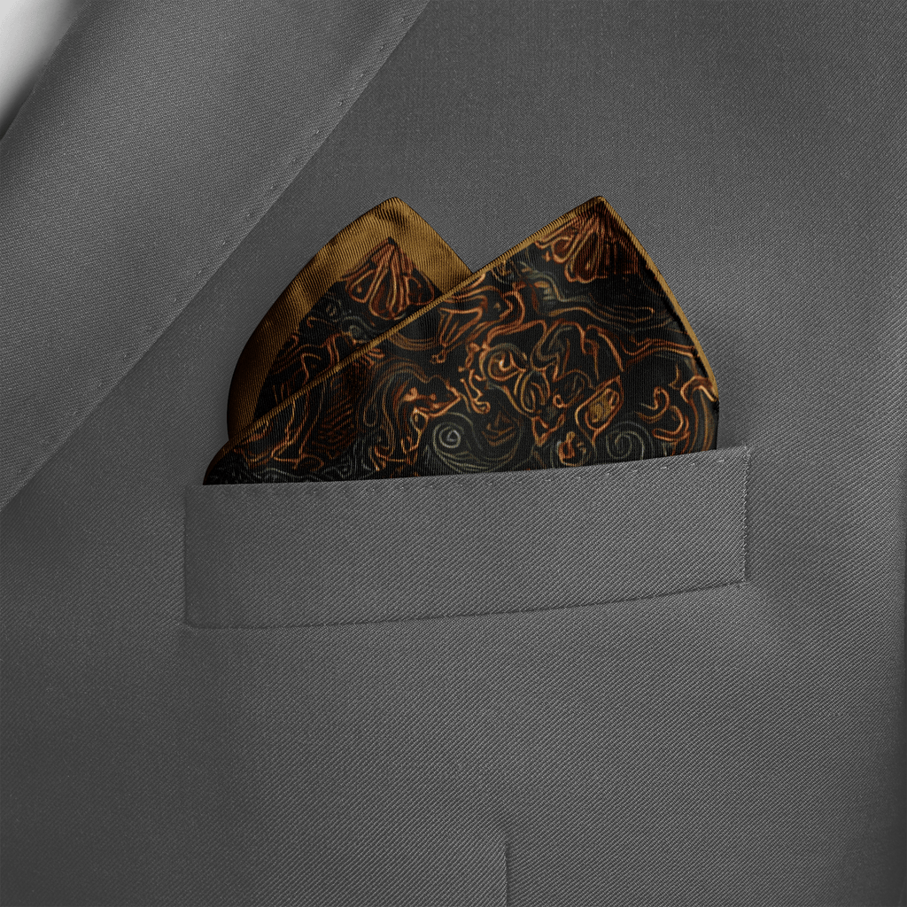 AURELIA SILK POCKET SQUARE