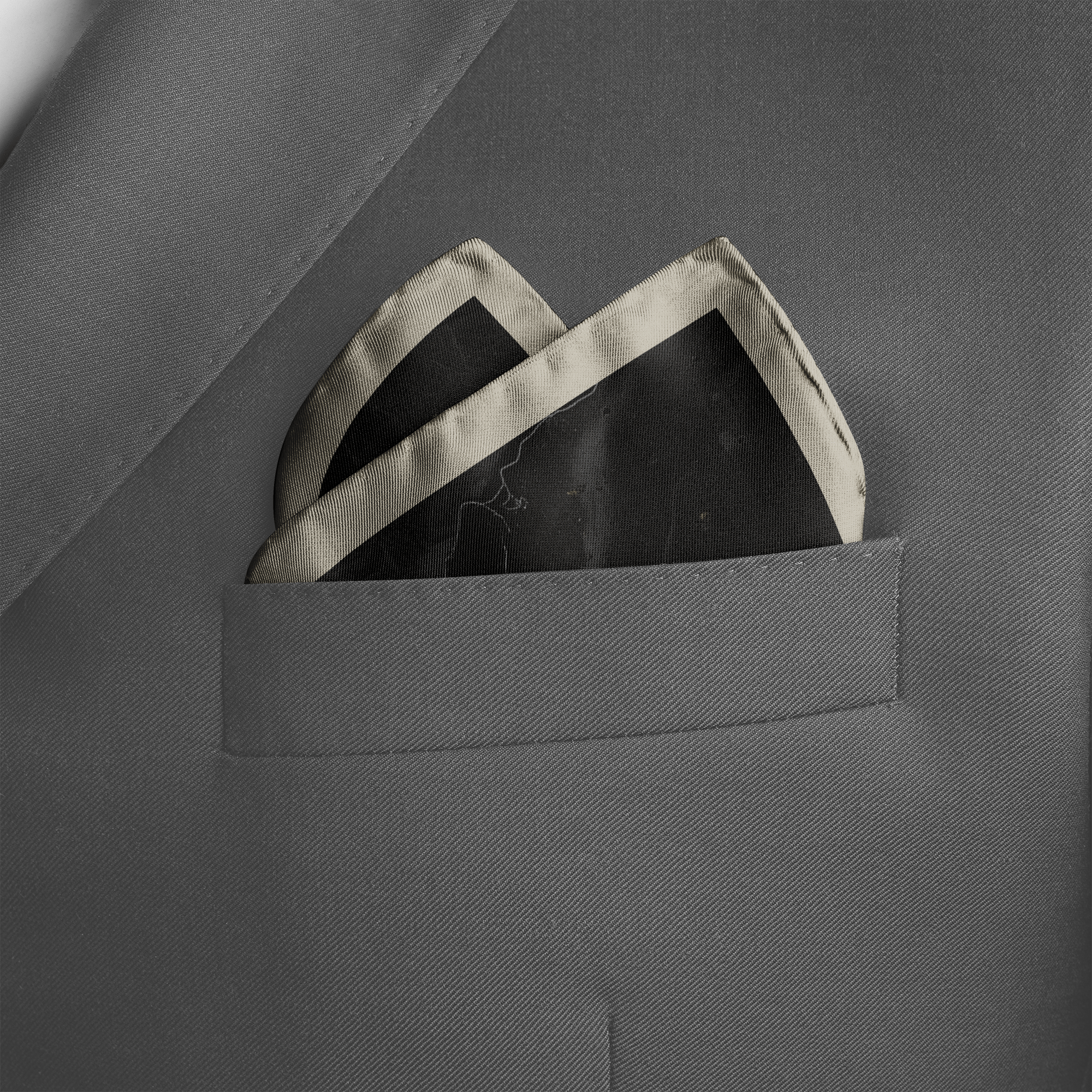 DECAY SILK POCKET SQUARE