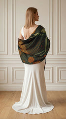 THE MANTIS SERENADE SILK LONG LADIES SCARF